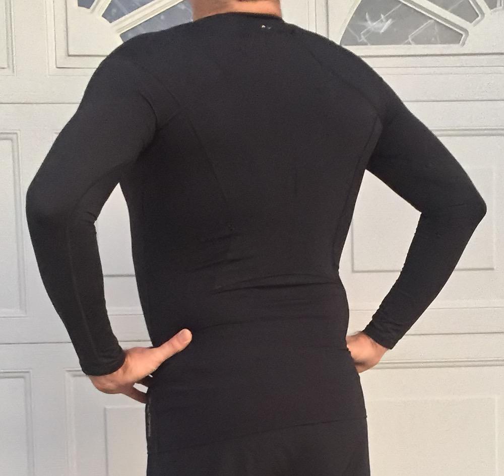 Tommie Copper Men's Pro-Grade Shoulder Support Shirt I UPF 50, Long Sleeve Compression Shirt, Upper Body & Posture Support customer photo 2