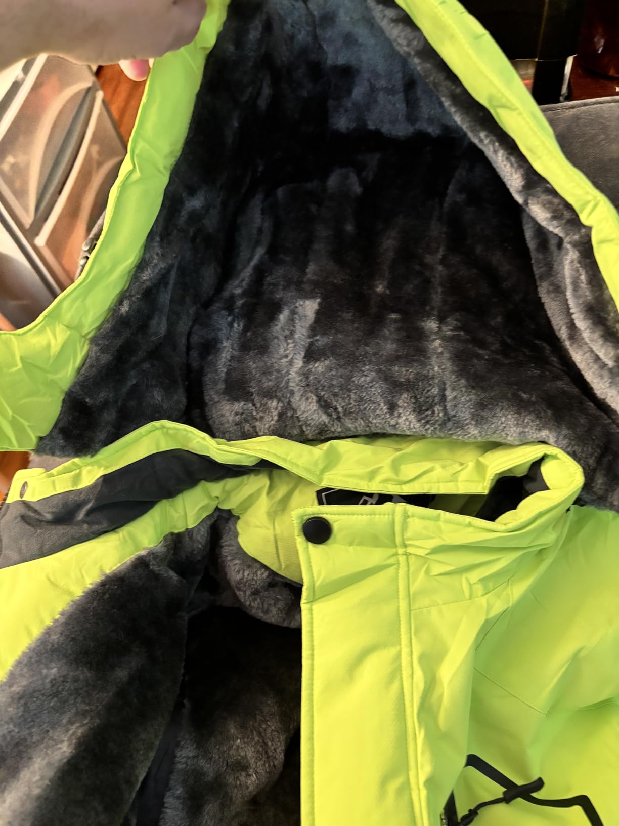 MAGCOMSEN Men's Winter Coats Water Resistant Ski Snow Jacket Warm Fleece Jacket Parka Raincoats With Hood Multi-Pockets customer photo 1