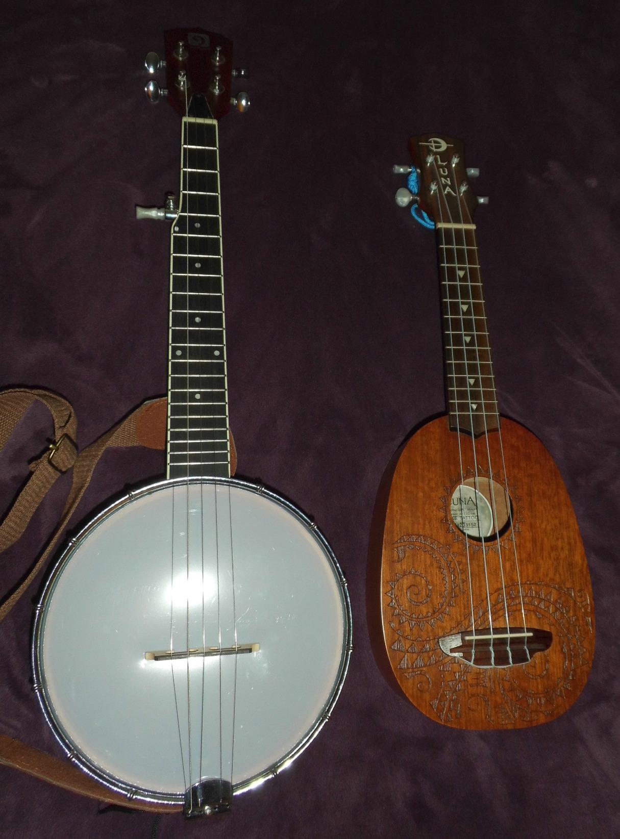 Vangoa 5 String Banjo 26 Inch, MINI Travel Banjo Beginner Kit with Remo Head, Open Back & Closed Solid Back with beginner Kit, Comfortable Carrying Bag customer photo 1