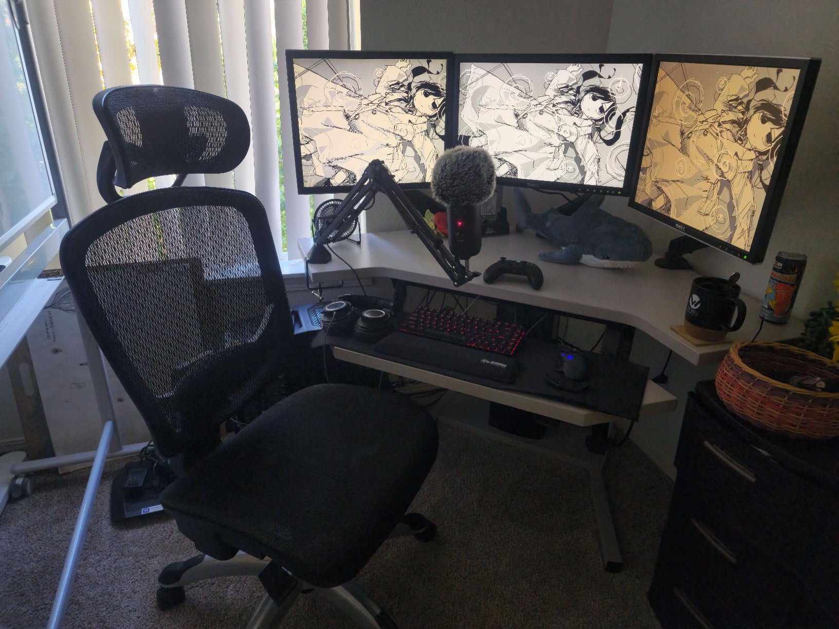 STAPLES Hyken Ergonomic Mesh Task Chair with Lumbar Support, Swivel, Gray | A comfortable everyday seating option for home or professional offices. customer photo 2