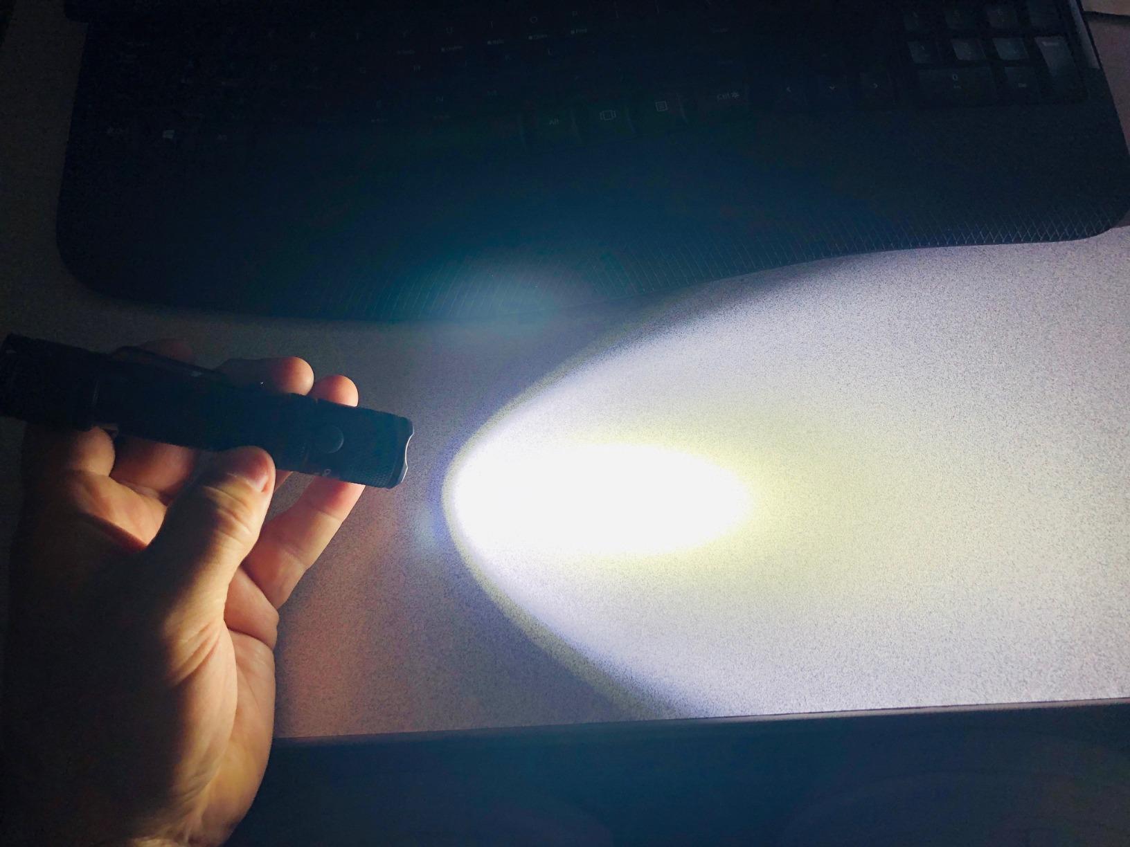PowerTac M5-G3 2030 Lumens Rechargeable Tactical Flashlight, 330M Throw with Magnetic Charging and Dual Switch, LED Flashlight for Outdoor Emergency customer photo 2