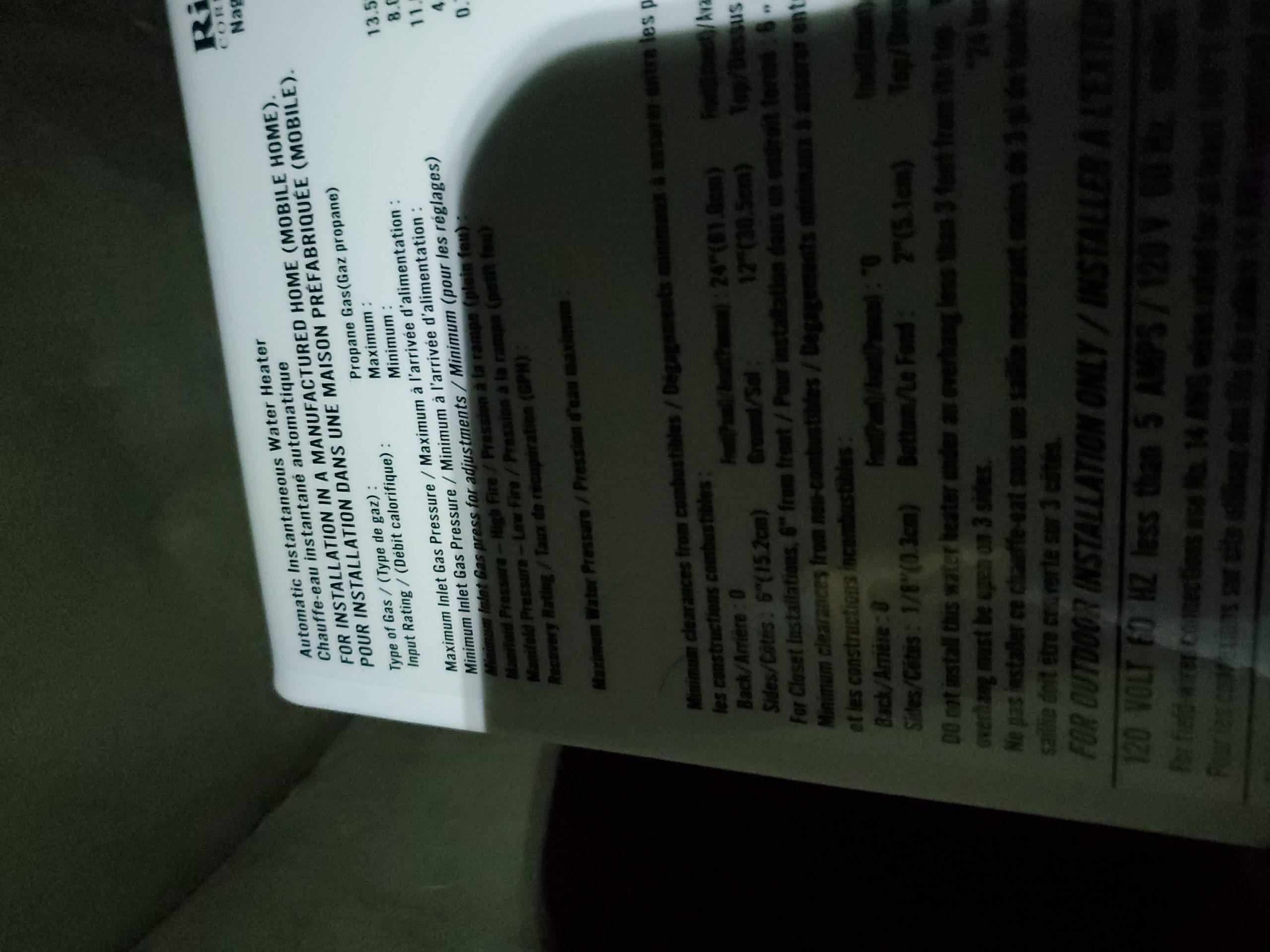 Rinnai V53DeN Natural Gas Tankless Water Heater customer photo 2