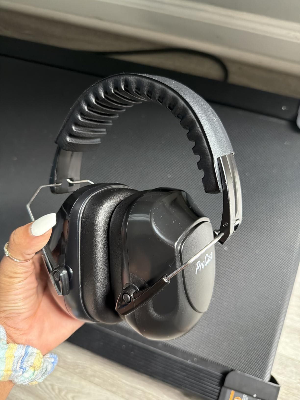ProCase Hearing Protection Ear Muffs SNR 33dB, Noise Cancelling Headphones customer photo 1
