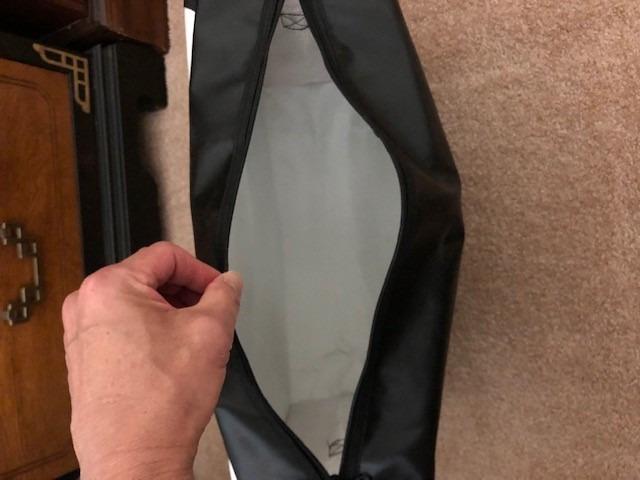 ROLOWAY Large (17 x 12 x 5.8 inches) Fireproof Bag, Water Resistant Fireproof Document Bag Safe for Money, Documents and Valuables Storage customer photo 2