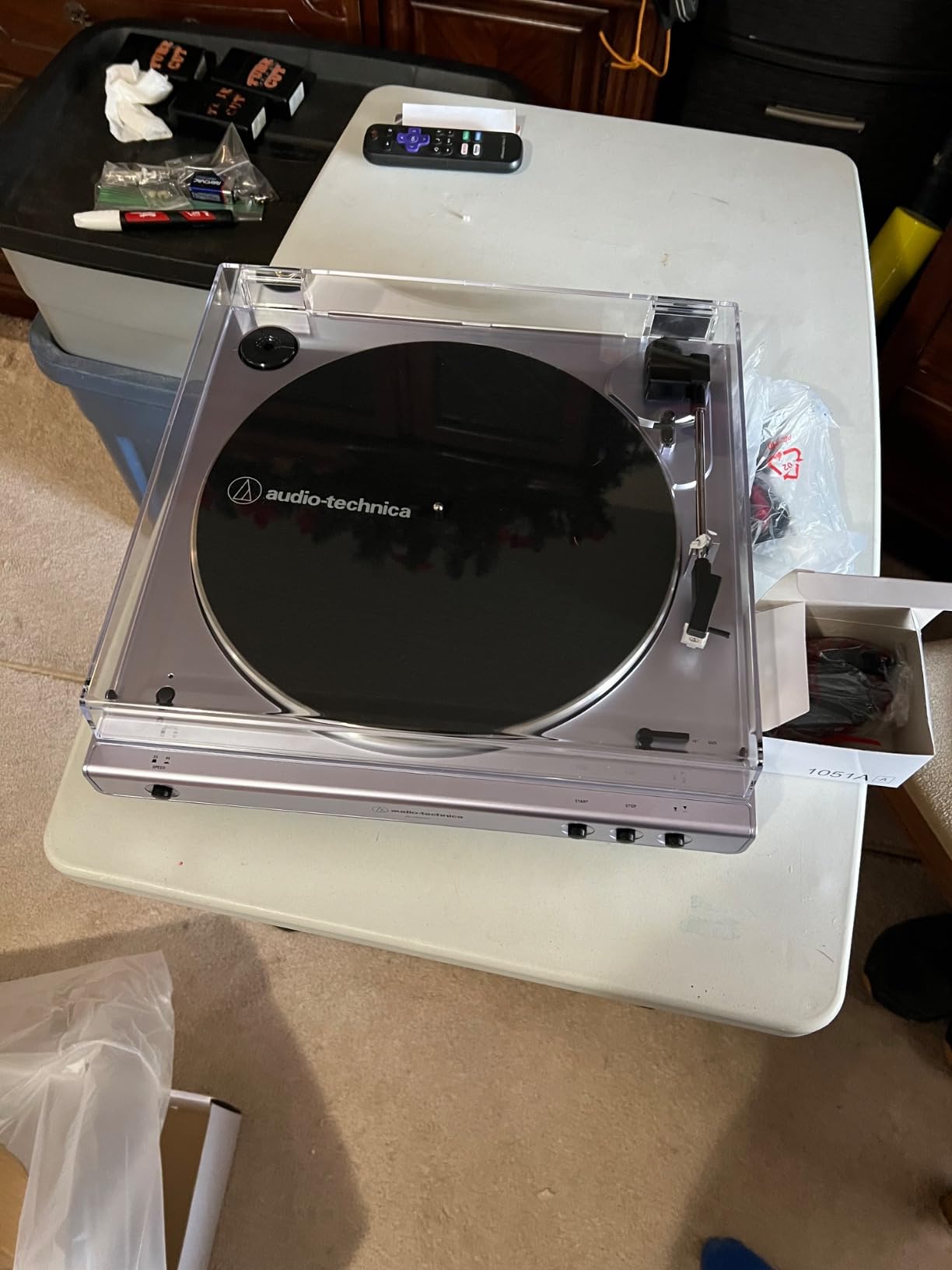 Audio-Technica AT-LP60XBT-BK Fully Automatic Wireless Belt-Drive Stereo Turntable customer photo 2