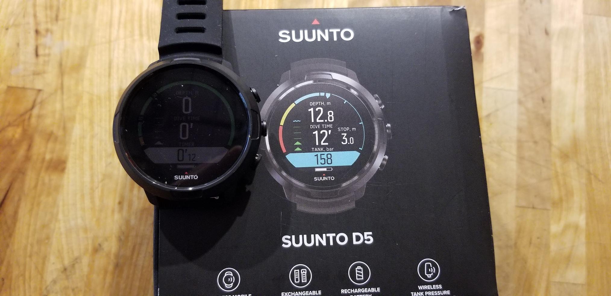 Suunto D5 All Black Dive Computer with Color Screen and Exchangeable Straps customer photo 1
