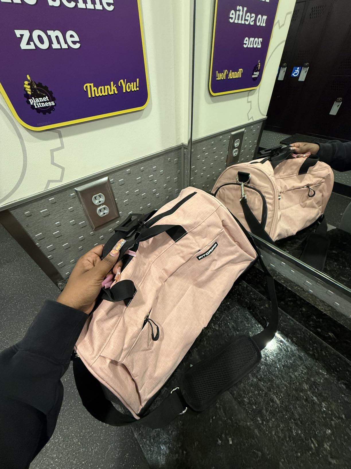 Fitgriff Gym Bag for Men & Women with Shoe & Wet Compartment - Duffle Bag for Travel, Sports, Fitness & Workout customer photo 2