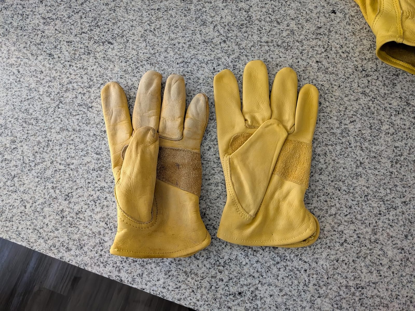 Wells Lamont Men's Work Gloves, Cowhide Leather, Reinforced Palm, Large | Abrasion Resistant, Puncture Resistant, Construction, Farming, Ranching, Heavy Duty, Slip-On customer photo 1