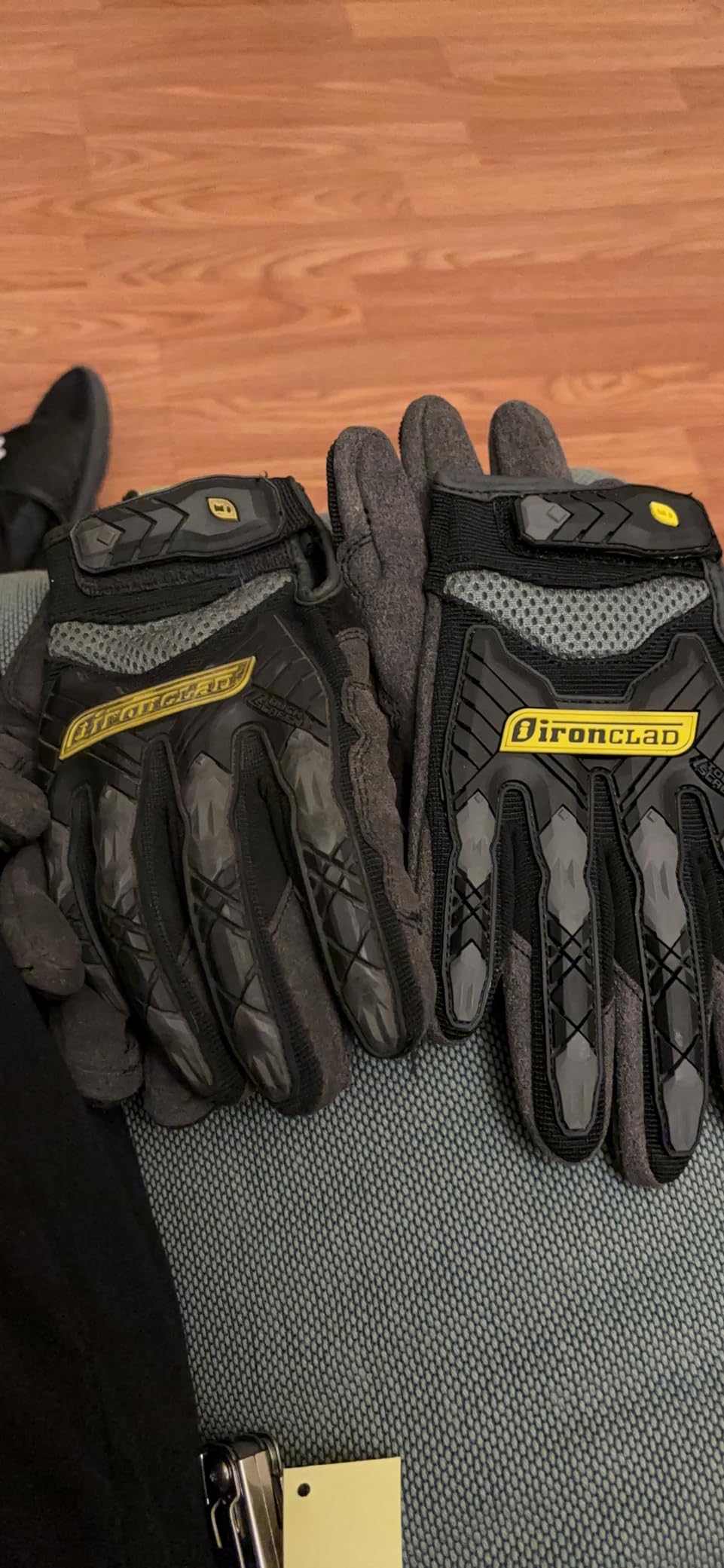 Ironclad Command Impact Work Gloves; Touch Screen Gloves Conductive Palm & Fingers, Impact Protection, Machine Washable customer photo 2