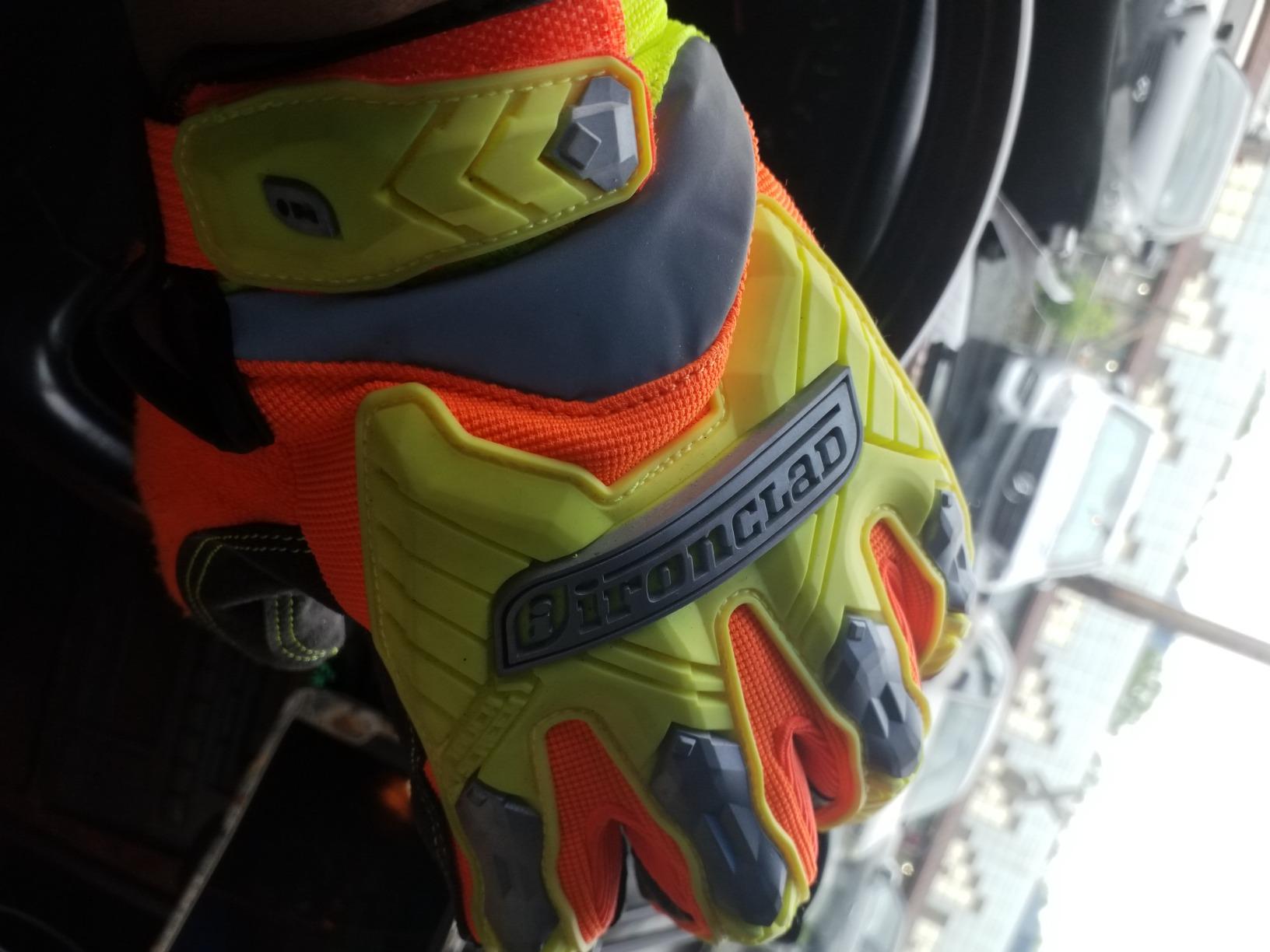 Ironclad Command Impact Work Gloves; Touch Screen Gloves Conductive Palm & Fingers, Impact Protection, Machine Washable customer photo 1