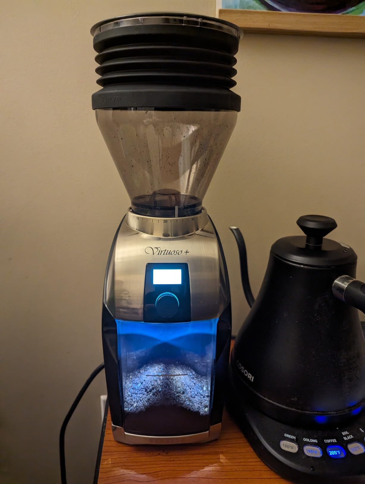 Baratza Virtuoso+ Coffee Grinder ZCG587BLK, Black | 40 grind settings give you access to an extensive range of brew methods, including espresso, French press and more customer photo 2