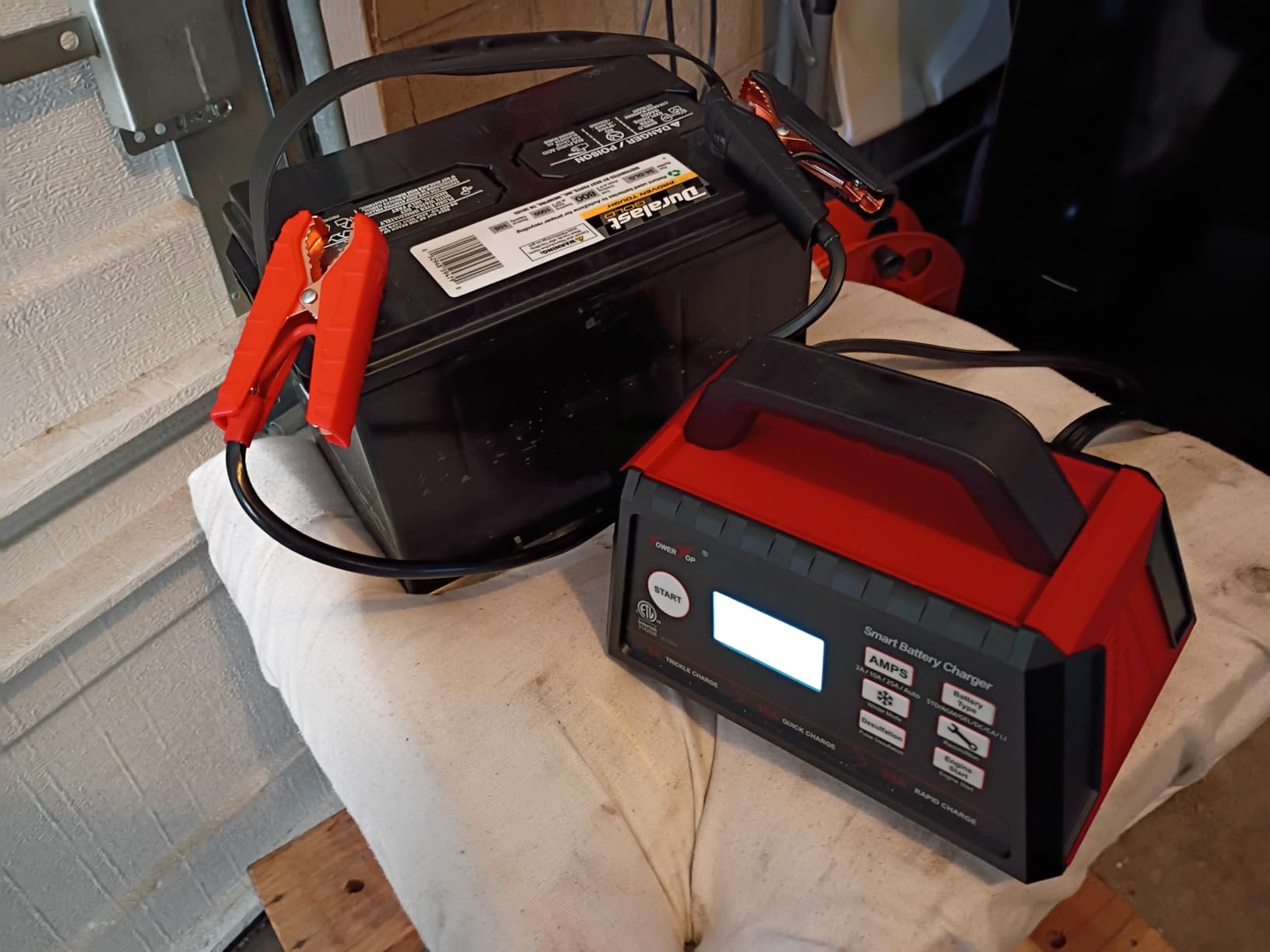 TowerTop 2/10/25 Amp 12V Smart Car Battery Charger, Fully Automatic Battery Maintainer with Engine Start, Auto Desulfator, Battery Repair, Winter Mode customer photo 1