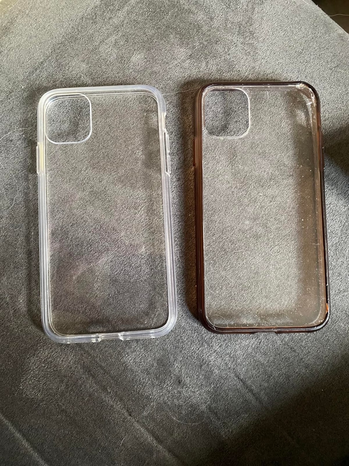 JETech Case for iPhone 11, Anti-Yellowing, Clear | Shockproof Protection, Scratch Resistant Hard PC Back, Durable Transparent TPU Bumper customer photo 1