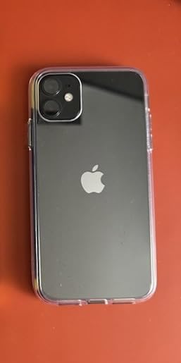 JETech Case for iPhone 11, Anti-Yellowing, Clear | Shockproof Protection, Scratch Resistant Hard PC Back, Durable Transparent TPU Bumper customer photo 2