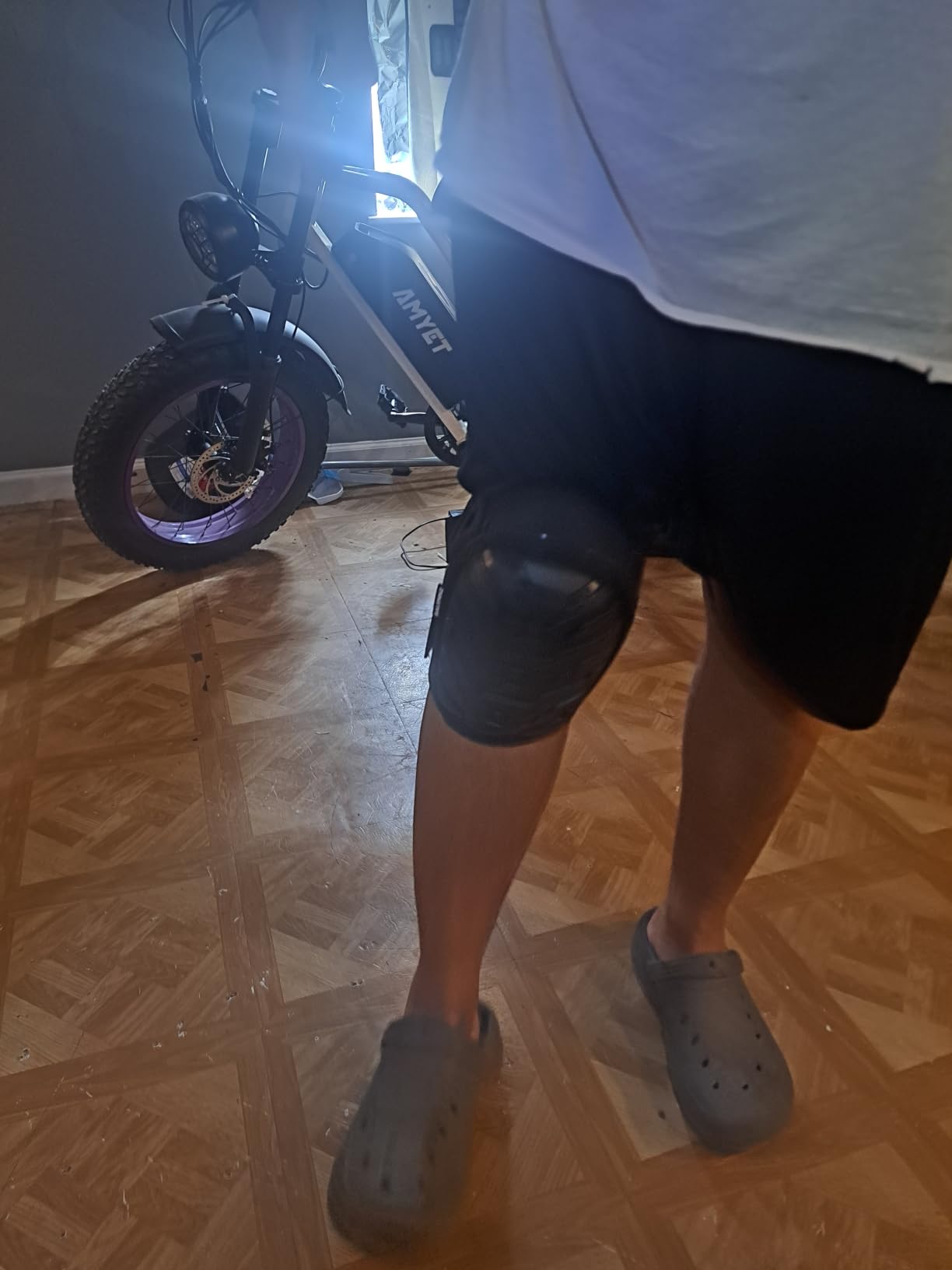 Professional Knee Pads for Work - Heavy Duty Foam Padding Gel Construction Knee Pads with Strong Double Straps - Comfortable Knee Protection for Indoor and Outdoor Use (Knee High) customer photo 1