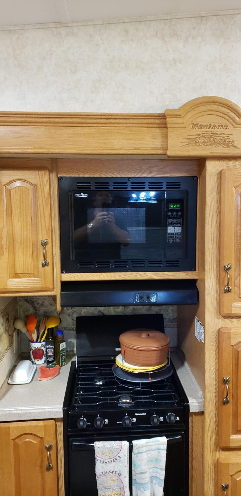 RecPro 1.1 Cu. Ft. RV Black Convection Microwave | 120V, 900W, Touchpad Controls, LED Digital Display, Child Safety Lock, Weight and Time Defrost customer photo 1