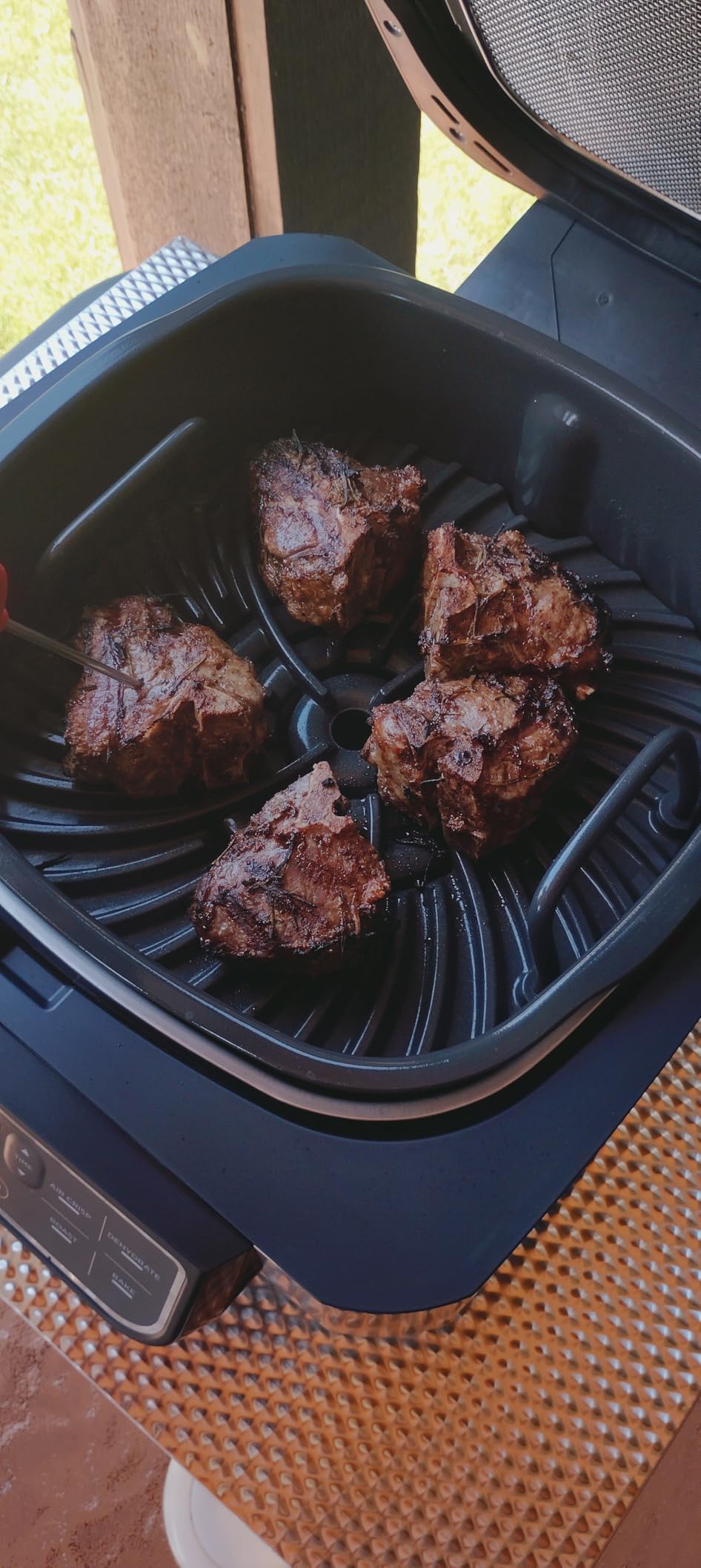 Ninja Foodi 5-in-1 XL Indoor Grill & Air Fryer, Black/Grey, AG301 customer photo 2