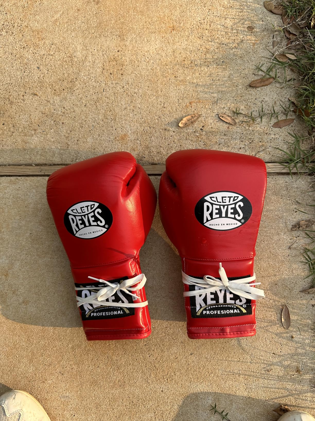 CLETO REYES Traditional Professional-Grade Boxing Gloves with Laces for Training, Sparring and Heavy Punching Bags for Men and Women, MMA, Kickboxing, Muay Thai customer photo 1