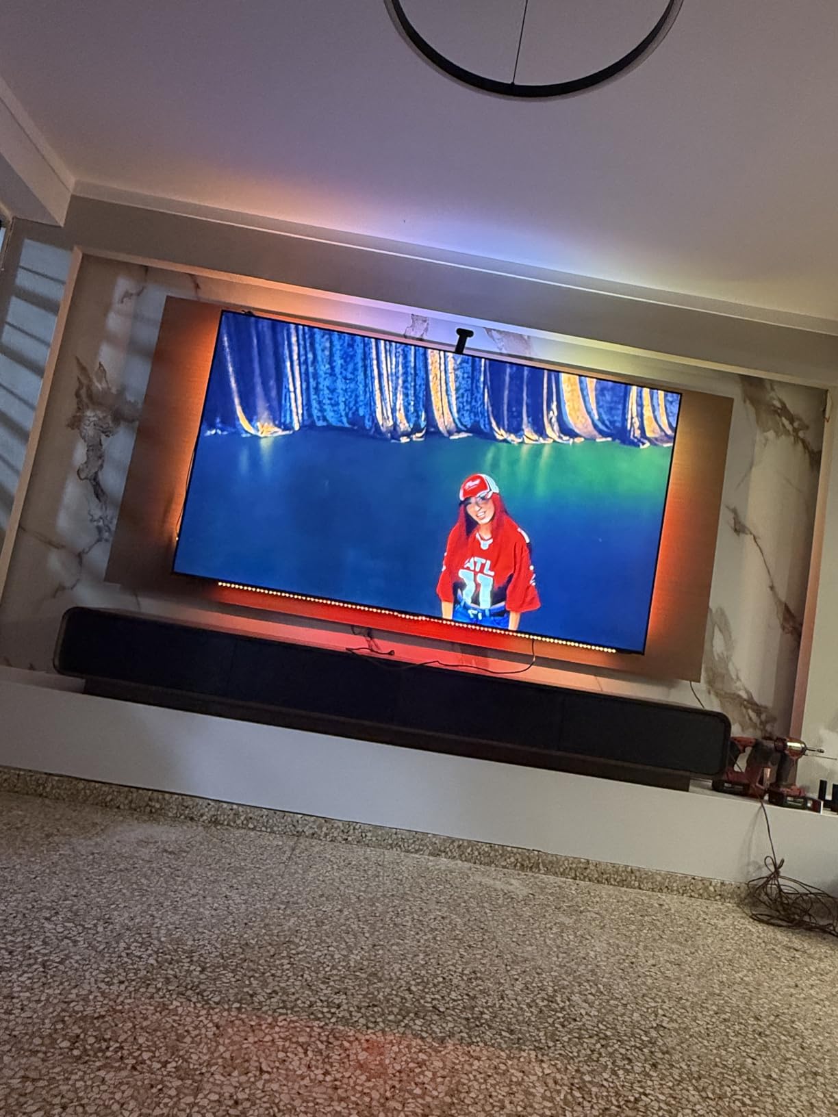 ECHOGEAR Tilting TV Wall Mount for 40” – 90” TVs up to 135lbs, 10 deg Tilt customer photo 1