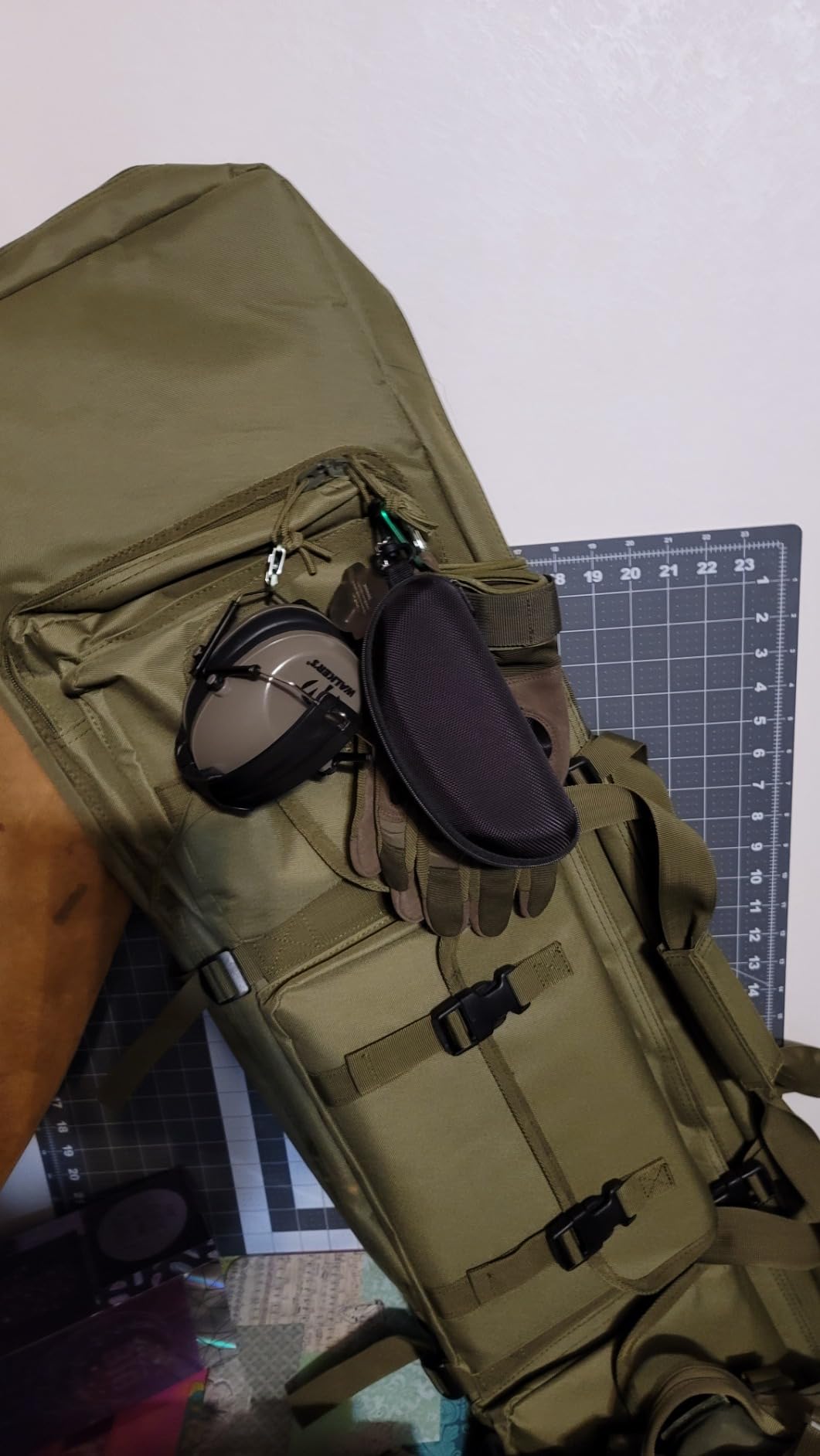 xaegistac Shooting Glasses with Case-Safety Glasses Anti Fog | Z87.1 Certificated Impact Resistance Safety Glasses for Hunting Shooting Sports customer photo 2