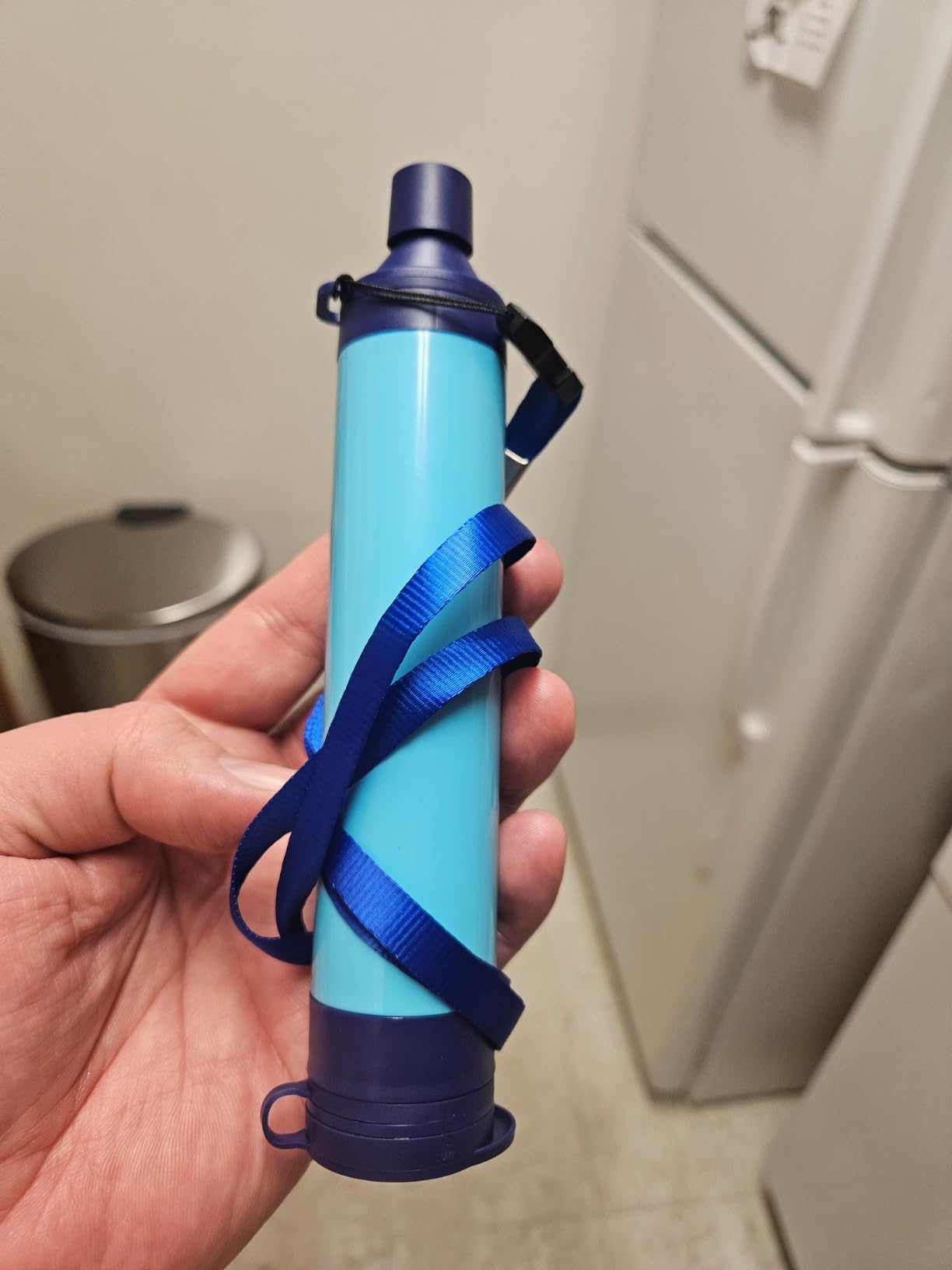 Membrane Solutions Personal Water Filter Straw S1 | NSF/ANSI 42 372 401 Certified, 1320 Gal Capacity, 0.1 Micron, Fits 28mm Bottle, BPA-Free, Survival Emergency Hiking Camping customer photo 2