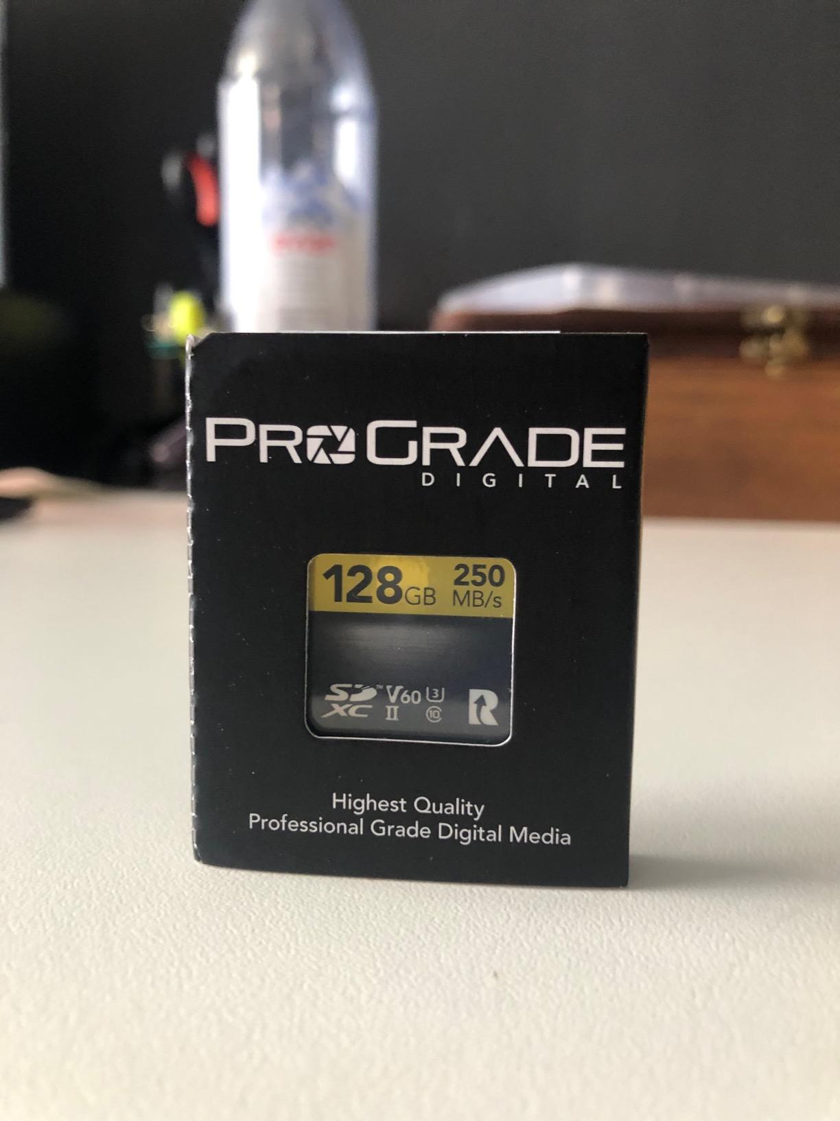 ProGrade Digital SDXC UHS-II V60 Gold Memory Card (128GB) | Read Speed Up To 250Mb/S and Write Speed Up To 100Mb/S for Fast Capture, File Transfers, and Professional Workflows customer photo 1