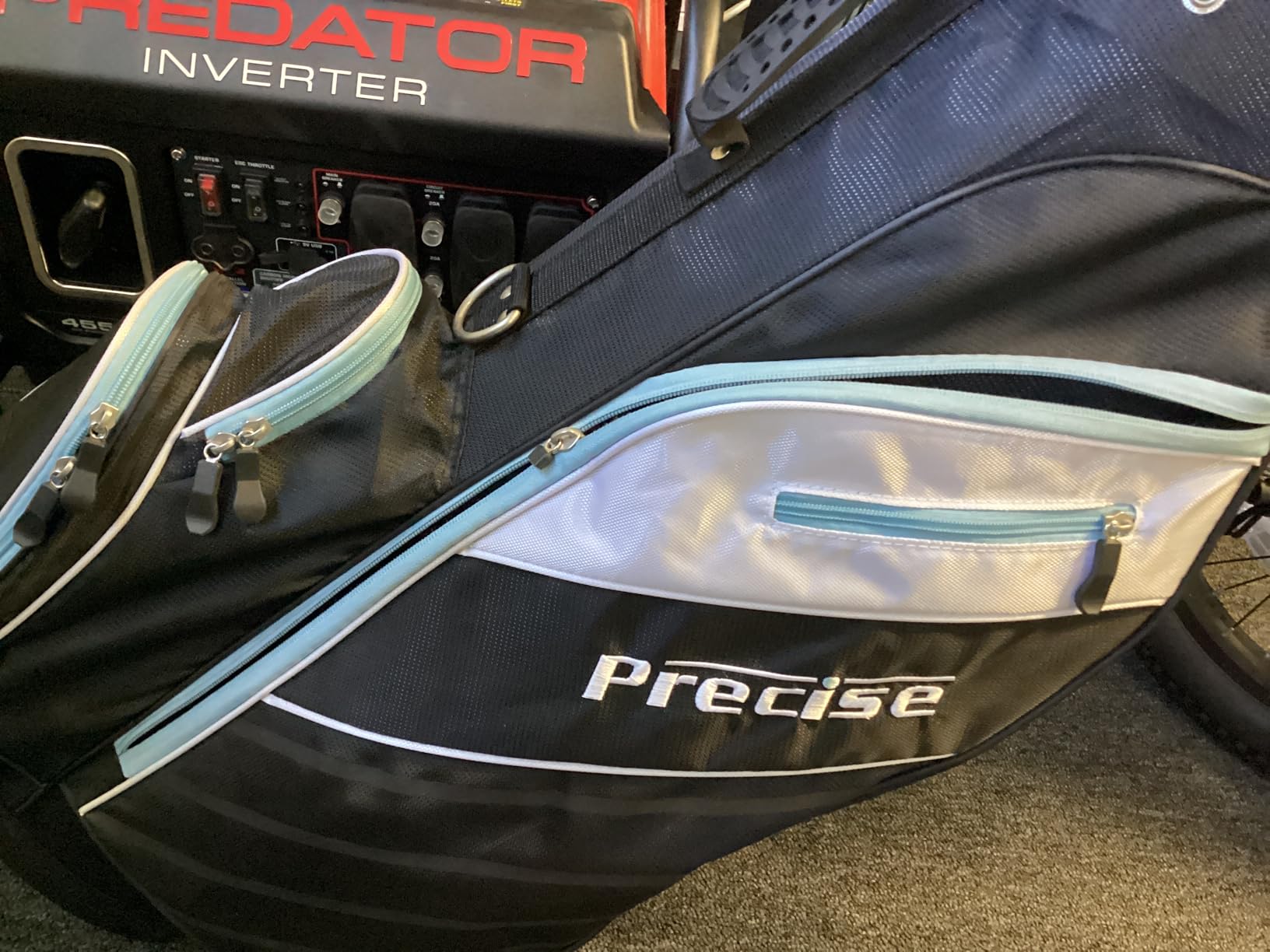 Precise AMG - Women's Golf Set | Beginner friendly, driver, fairway & hybrid, irons, putter, stand bag, petite to tall, right hand, 2 colours customer photo 1