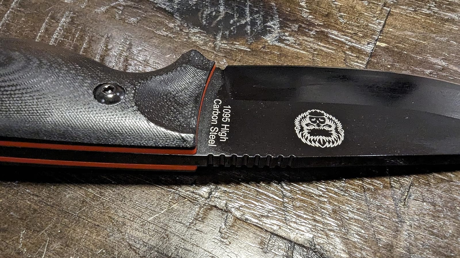Bloodline Fixed Blade Survival Knife - Full Tang 1095 High Carbon Steel Bushcraft & Hunting Knife with G10 Handle, Kydex Sheath & Ferro Rod - Holtzman's Gorilla Survival customer photo 2