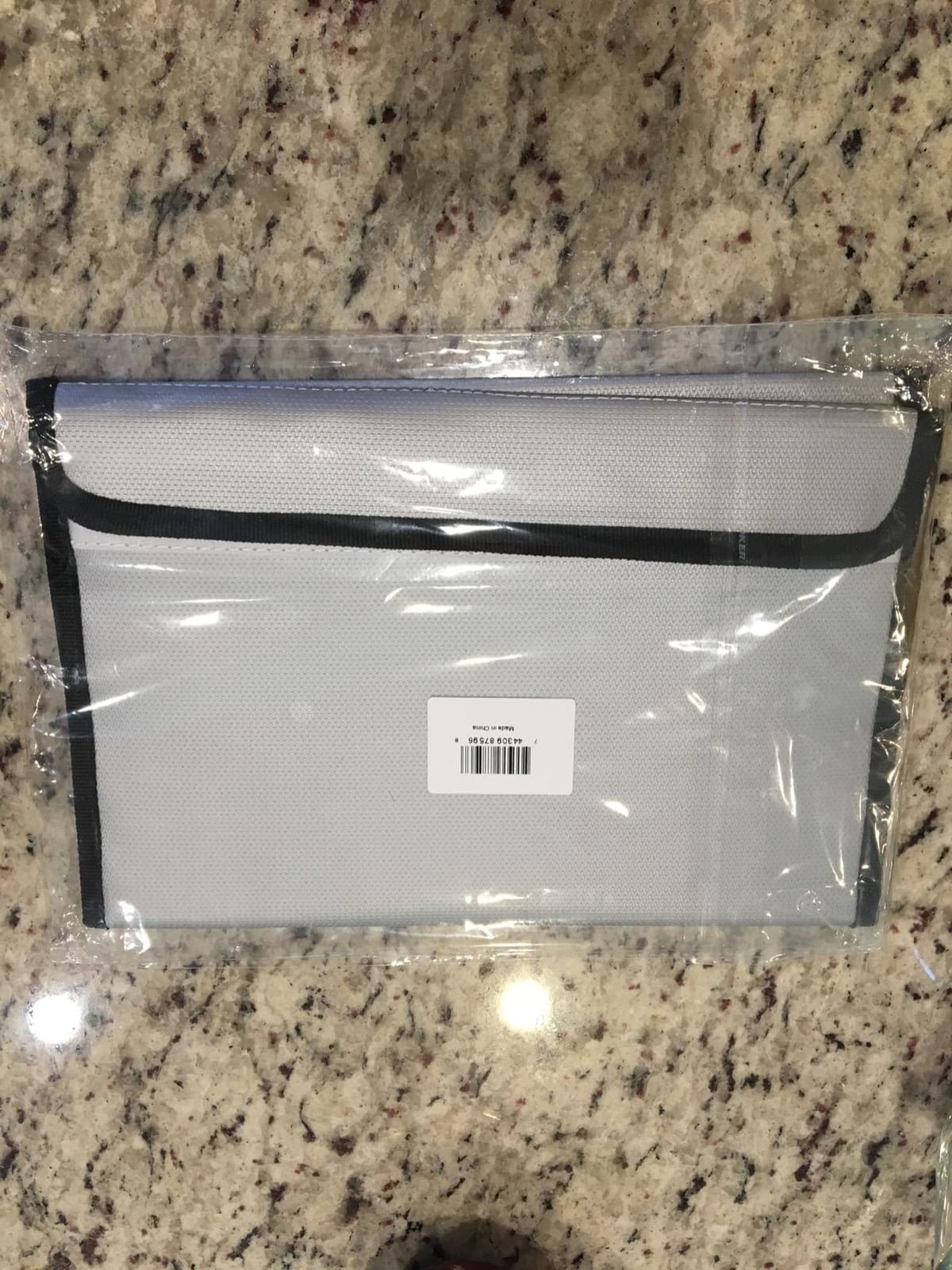 The Good Stuff Fireproof Document Bag Legal Size: 15