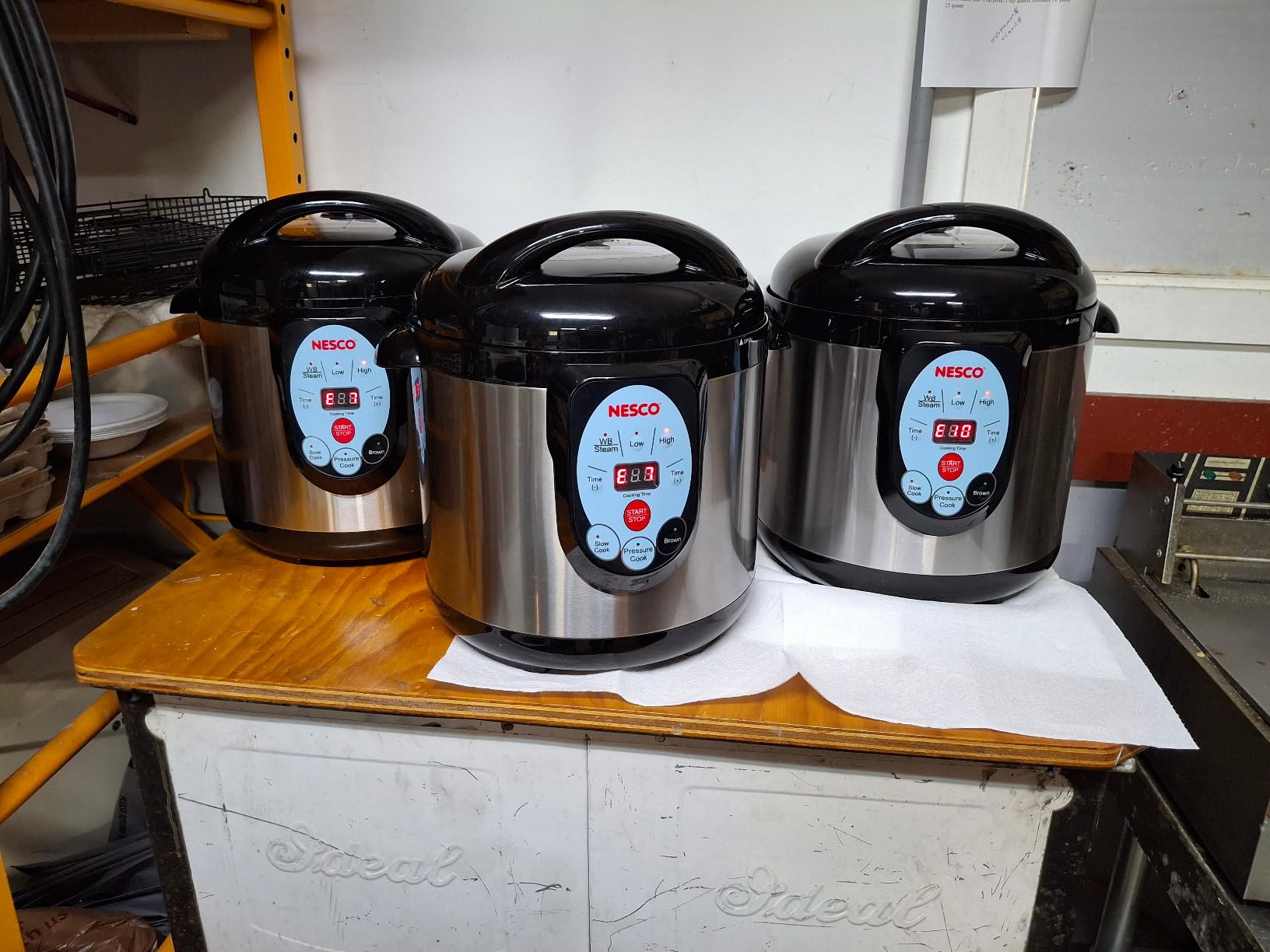 NESCO NPC-9 Smart Electric Pressure Canner and Cooker for Home Food Preservation, 9.5-Quart Stainless Steel with Digital Controls customer photo 1