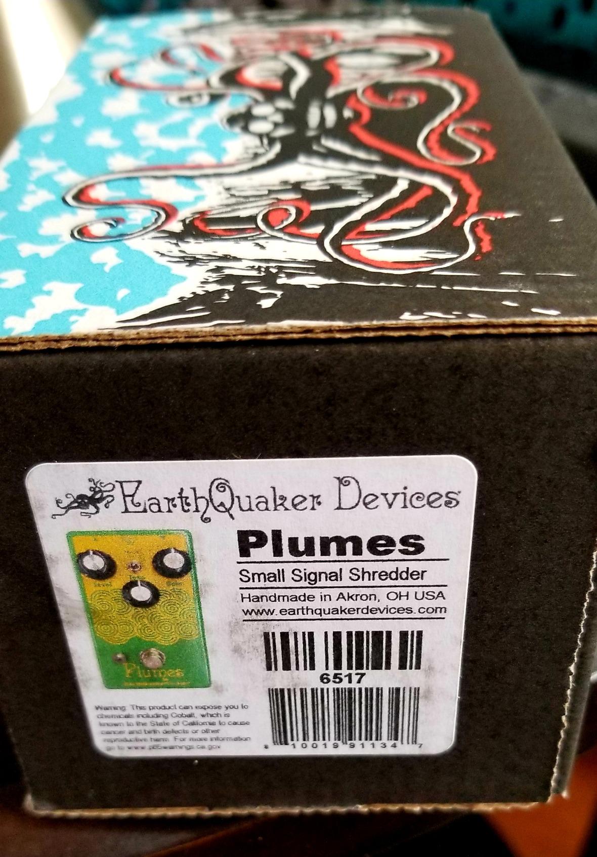 EarthQuaker Devices Plumes Small Signal Shredder Overdrive Guitar Effects Pedal customer photo 1