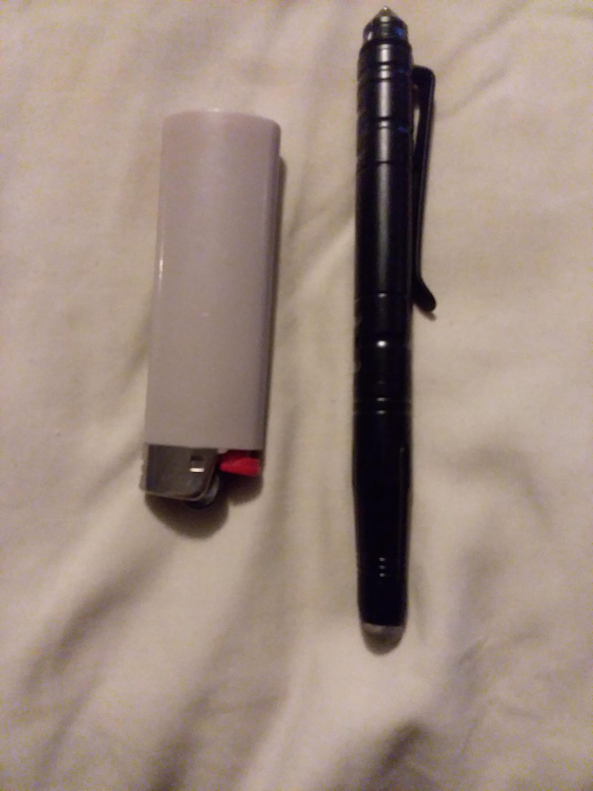 The Atomic Bear Defender Pen with Stylus - Tactical Pen for Self Defense - Emergency Window Breaker - Ballpoint EDC Pens for Tactical Gear - 2 Black & 1 Blue Ink Cartridges customer photo 1