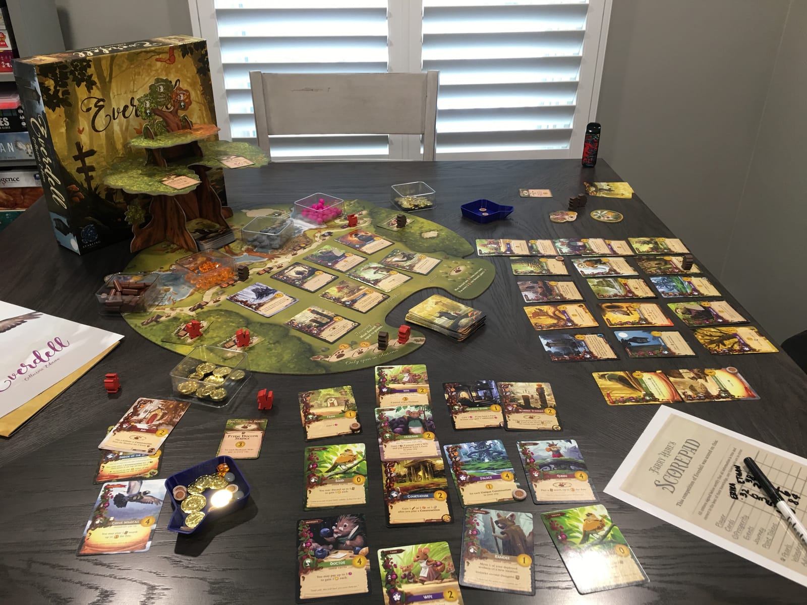 Everdell Collector's Edition Board Game - Worker Placement 1-4 Players | Enjoy the definitive Everdell experience with exclusive collector's edition content. customer photo 1