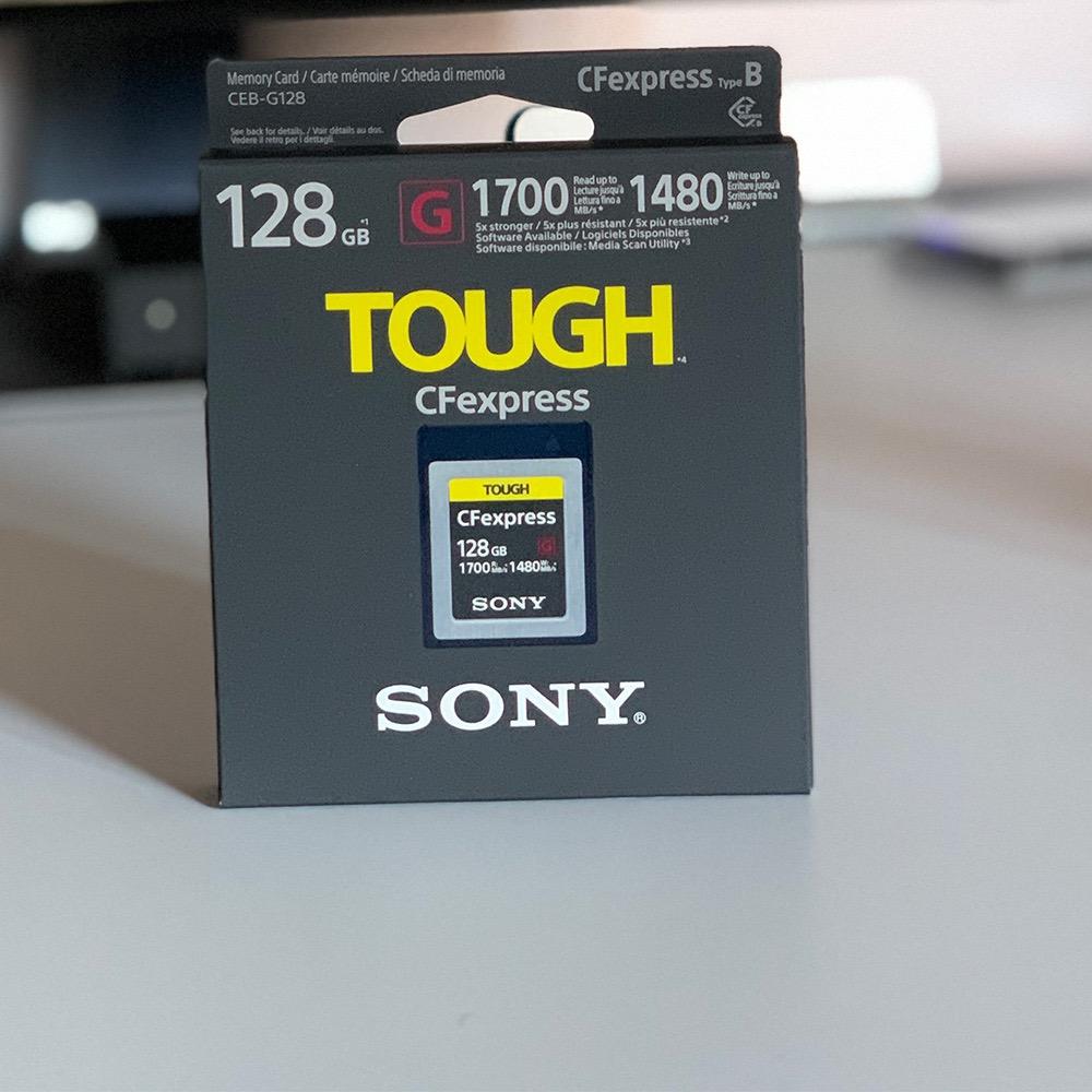Sony 128GB CFexpress Tough Memory Card (Type B) | Up to 1700MB/s Read, 1500MB/s Write customer photo 2