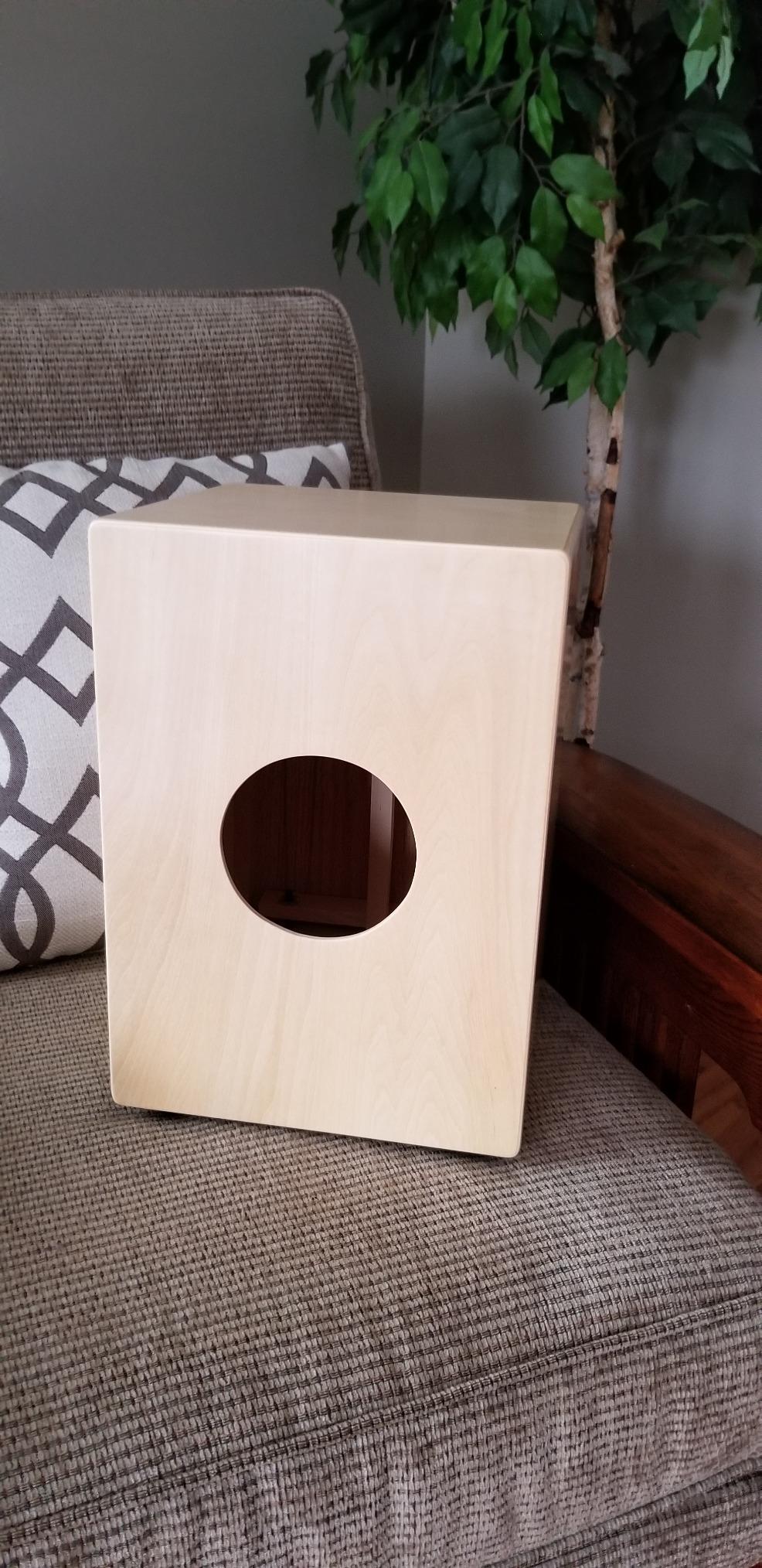 AKLOT Cajon Drum Box Cajons Percussion Instrument Acoustic Jam Full Size Cajons Betula Wood Percussion Box Internal Adjustable Snares with Gig Bag customer photo 2