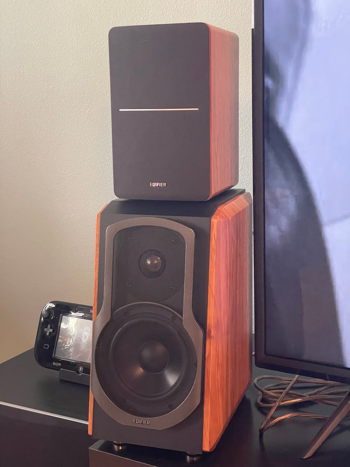 Edifier S1000MKII Audiophile Active Bookshelf 2.0 Speakers - 120w Speakers Bluetooth 5.0 with aptX HD - Optical Input - S1000MK2 Powered Near-Field Monitor Speaker with Class D Amp customer photo 2