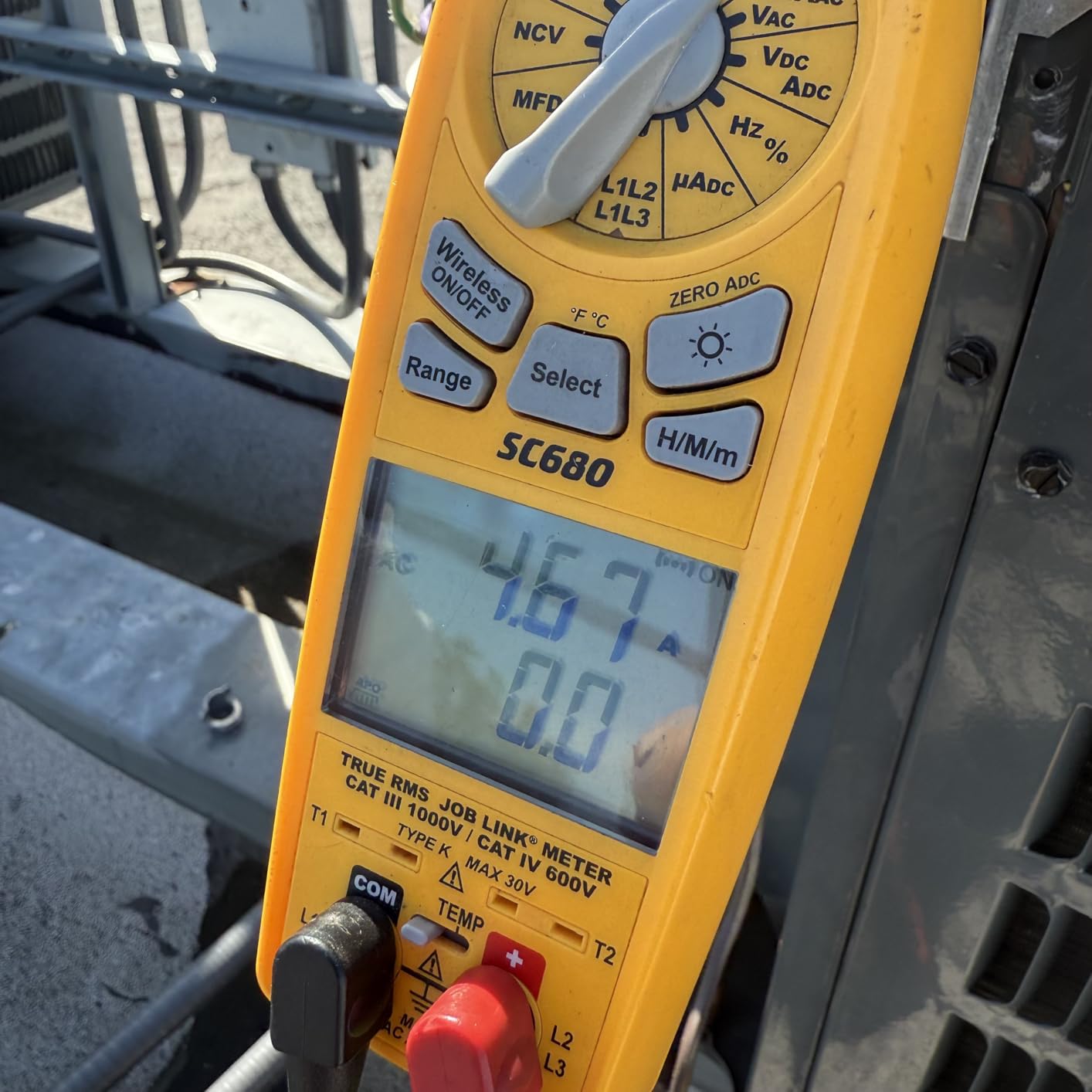 Fieldpiece SC680 Clamp Meter - Wireless Power Multitester for HVACR Professionals - AC/DC Swivel Clamp Meter with Dual Display - HVAC Tools customer photo 1