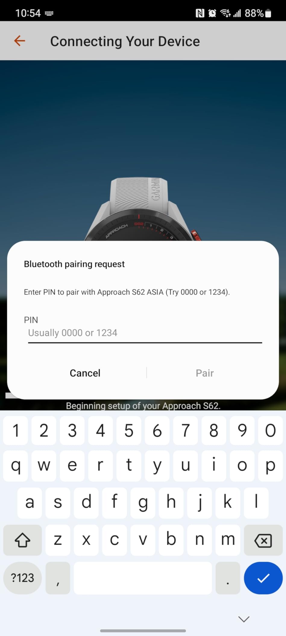 Garmin Approach S62, Premium Golf GPS Watch, Built-in Virtual Caddie customer photo 1