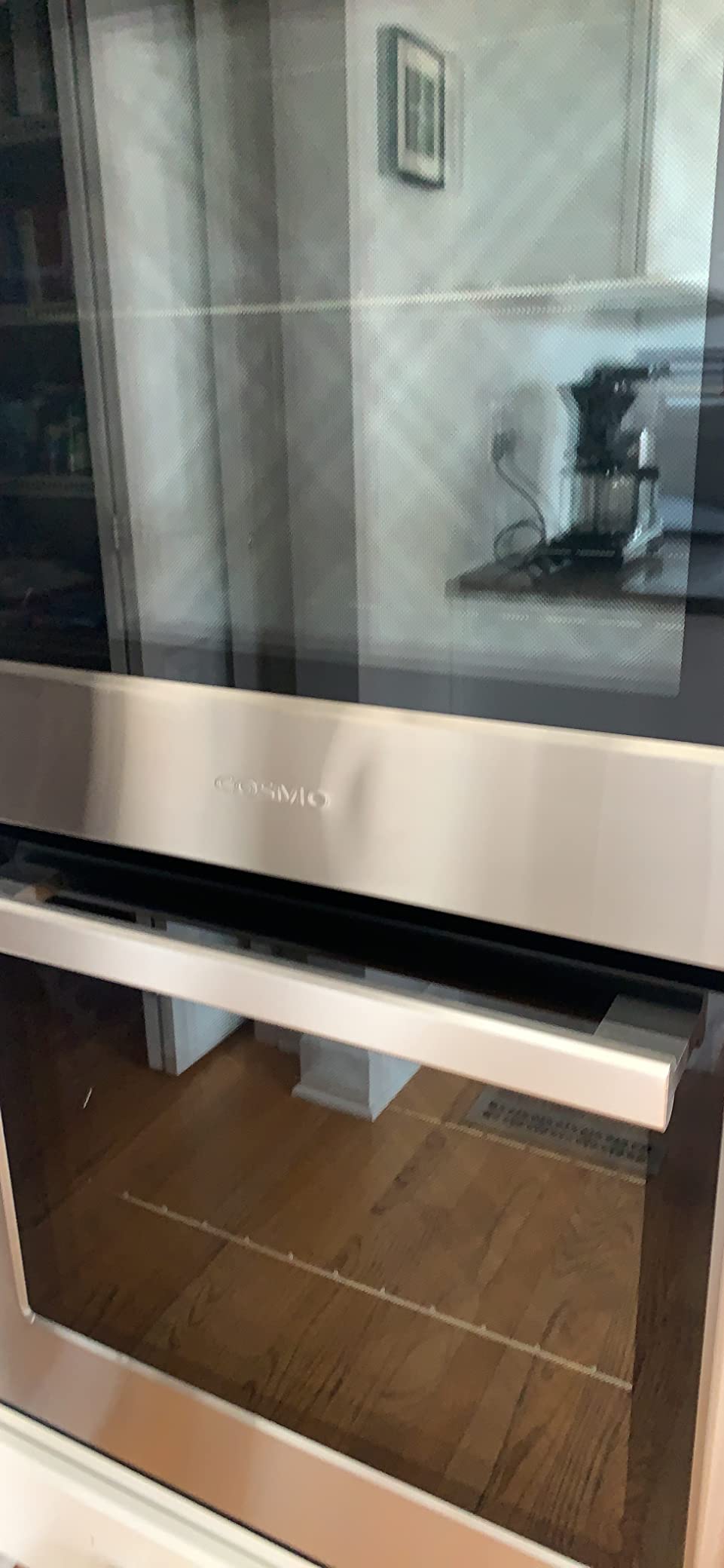 Cosmo 30 in. Haven Double Electric Wall Oven, True Convection, Stainless Steel COS-30EDWC Blue Porcelain, Self Clean Function, 7 Oven Functions, Digital Display, Interior Lighting customer photo 2