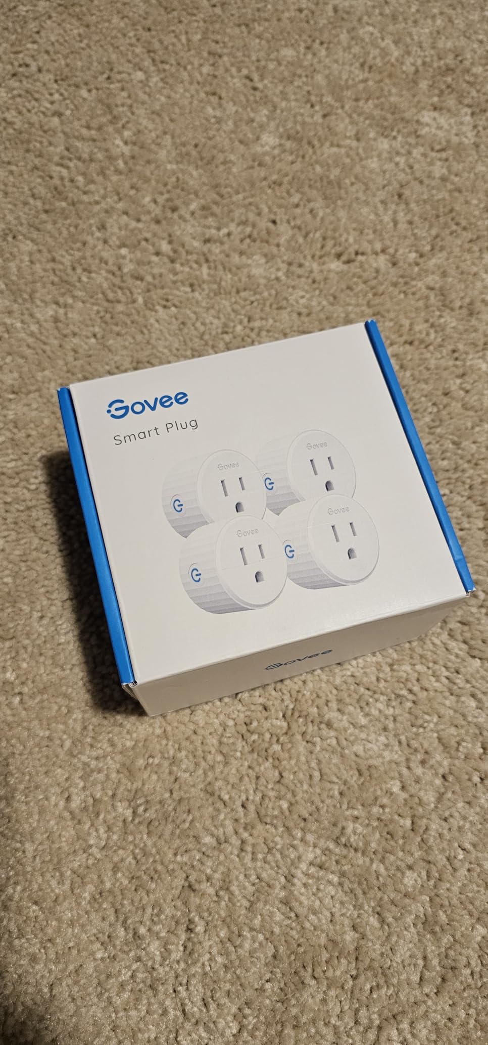 Govee Smart Plug, WiFi Plugs Work with Alexa & Google Assistant, Smart Outlet with Timer & Group Controller, WiFi Outlet for Home, No Hub Required, ETL & FCC Certified, 2.4G WiFi Only, 4 Pack customer photo 1