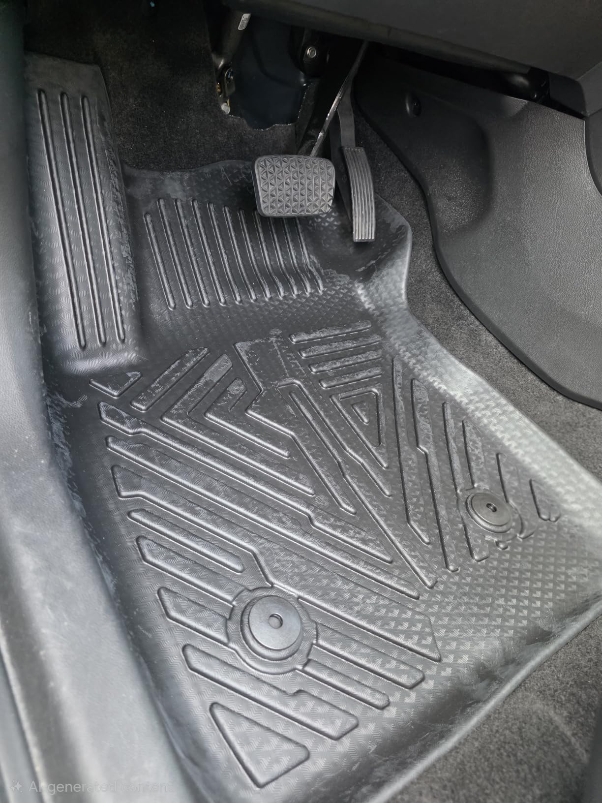KUST Custom Fit Floor Mats for 2019-2025 2026 Nissan Altima Accessories All Weather Floor Mat Carpet Liners Front Rear 2 Row Seat Black Liner TPE customer photo 1