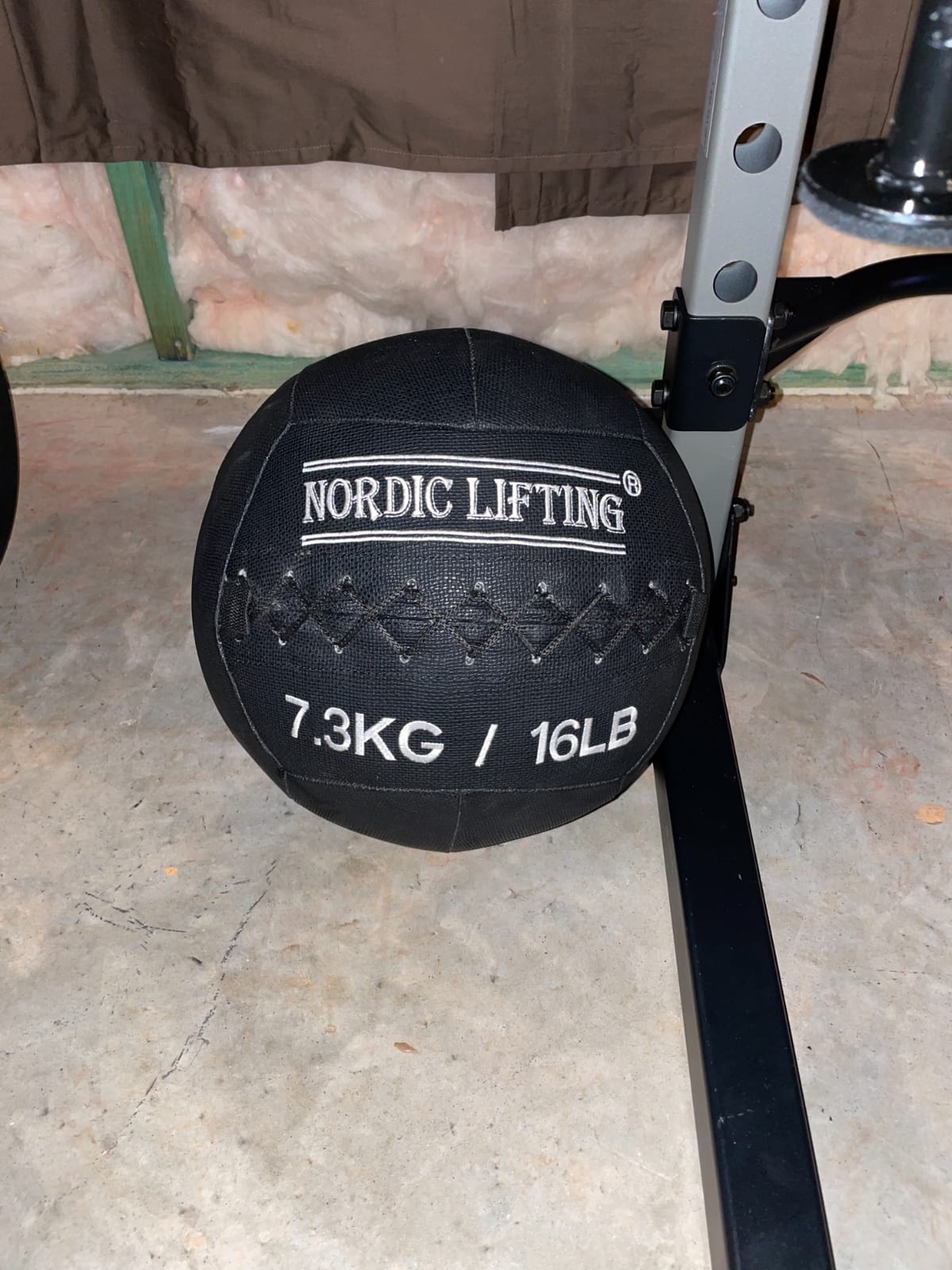 Nordic Lifting Wall Ball for Gym, Cross-Training, & Fitness Race | Strength Training Medicine Ball for Fitness Racing, Competition Prep, Endurance Workouts, Squat Throws & Wall Ball Shots customer photo 1