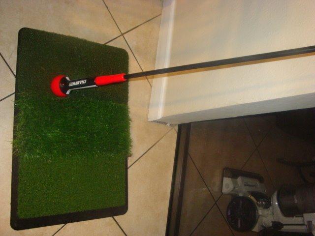CHAMPKEY Golf Swing Trainer - Tempo & Flexibility Training Aids Warm-Up Stick Ideal for Golf Indoor & Outdoor Practice customer photo 1