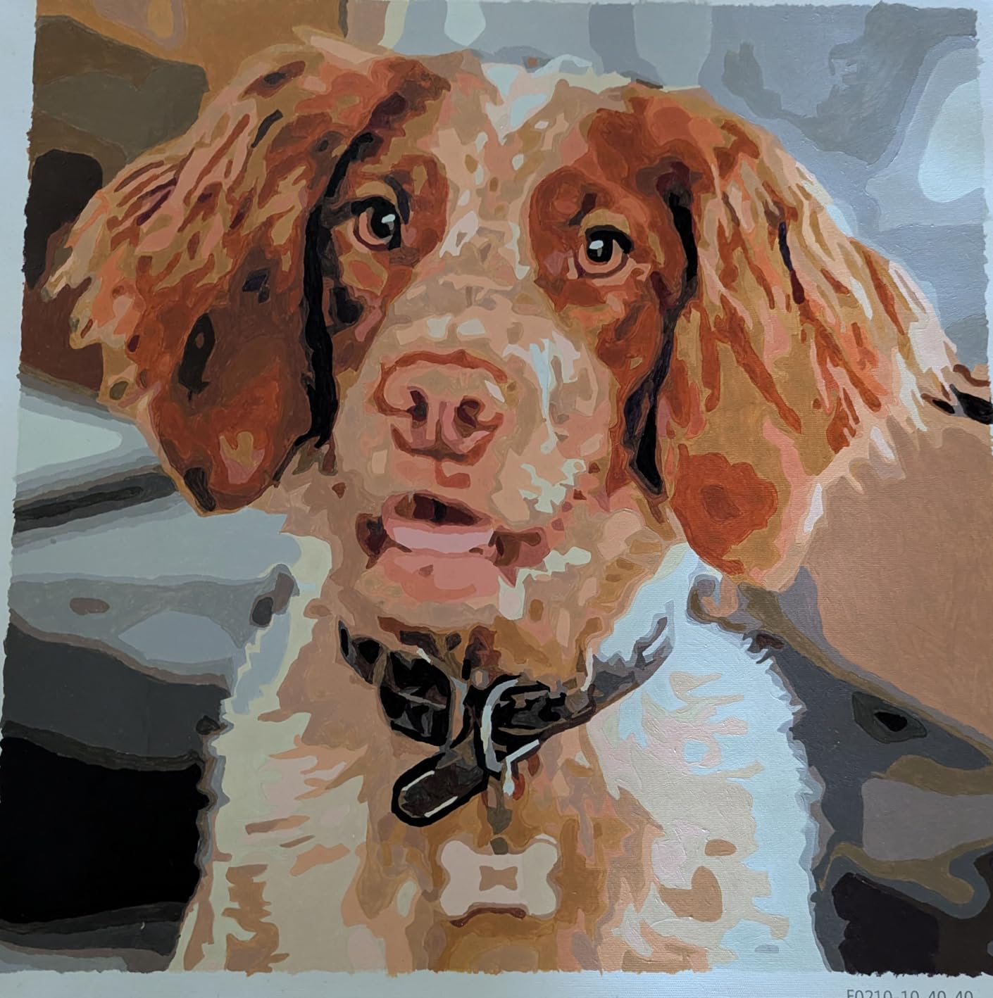 VATO Photo to Custom DIY Paint by Numbers for Adults, Your Own Private Picture Personalized Customized PBN, No Frame (16