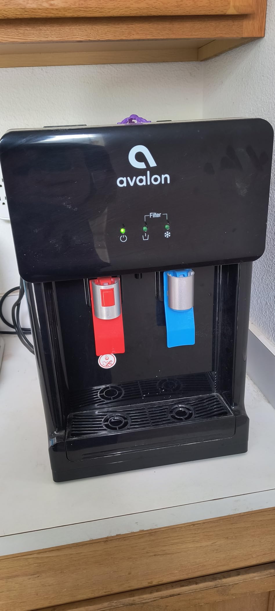Avalon B8BLK Countertop Touchless Bottleless Water Cooler - 2 Stage Water Filters and Installation Kit Included, NSF Certified, UL Approved, Black customer photo 1
