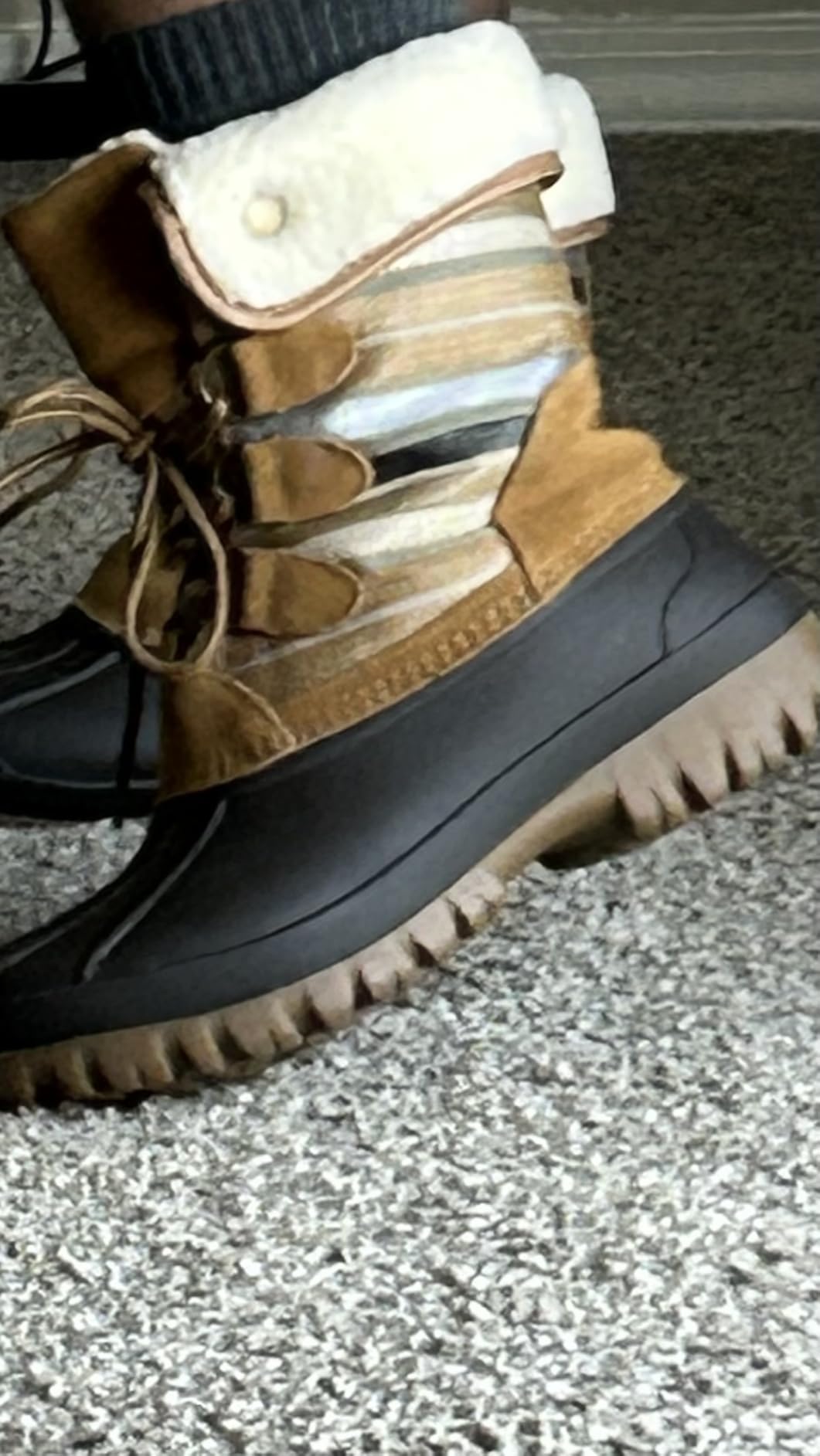 STQ Womens Winter Duck Boots Waterproof Cold Weather Snow Boots | Insulated, Warm, Outdoor, Everyday Wear customer photo 2