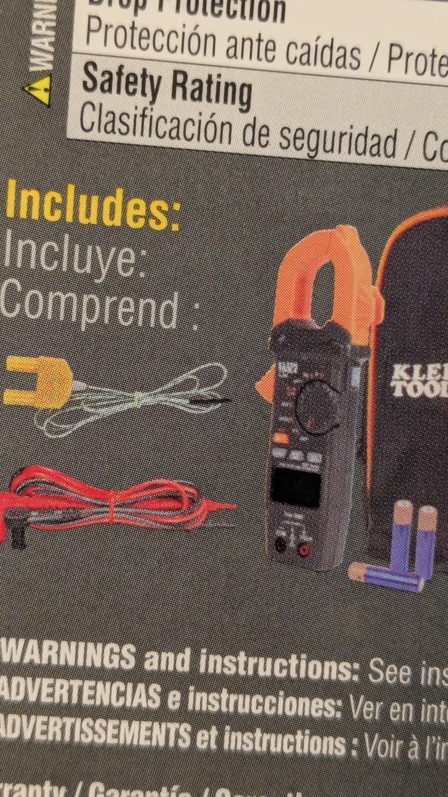 Klein Tools CL390 AC/DC Digital Clamp Meter, Auto-Ranging, 400 Amp, NCVT Tester, Hi-Viz LCD Display, TRMS, Continuity Resistance, Temperature and More customer photo 2