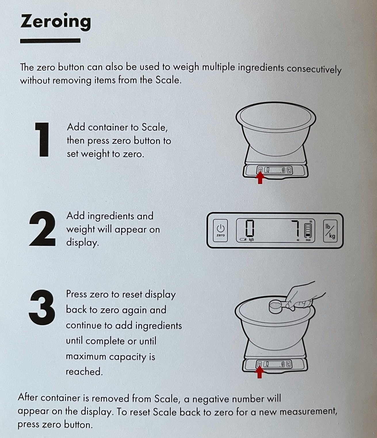 OXO Good Grips 5-lb Kitchen Scale with Pull-Out Display, Black | Measures in 1/8 oz and 1 g Increments, Tare Function, Easy to Read Display, Ideal for Baking, Portioning, & Meal Prep customer photo 1