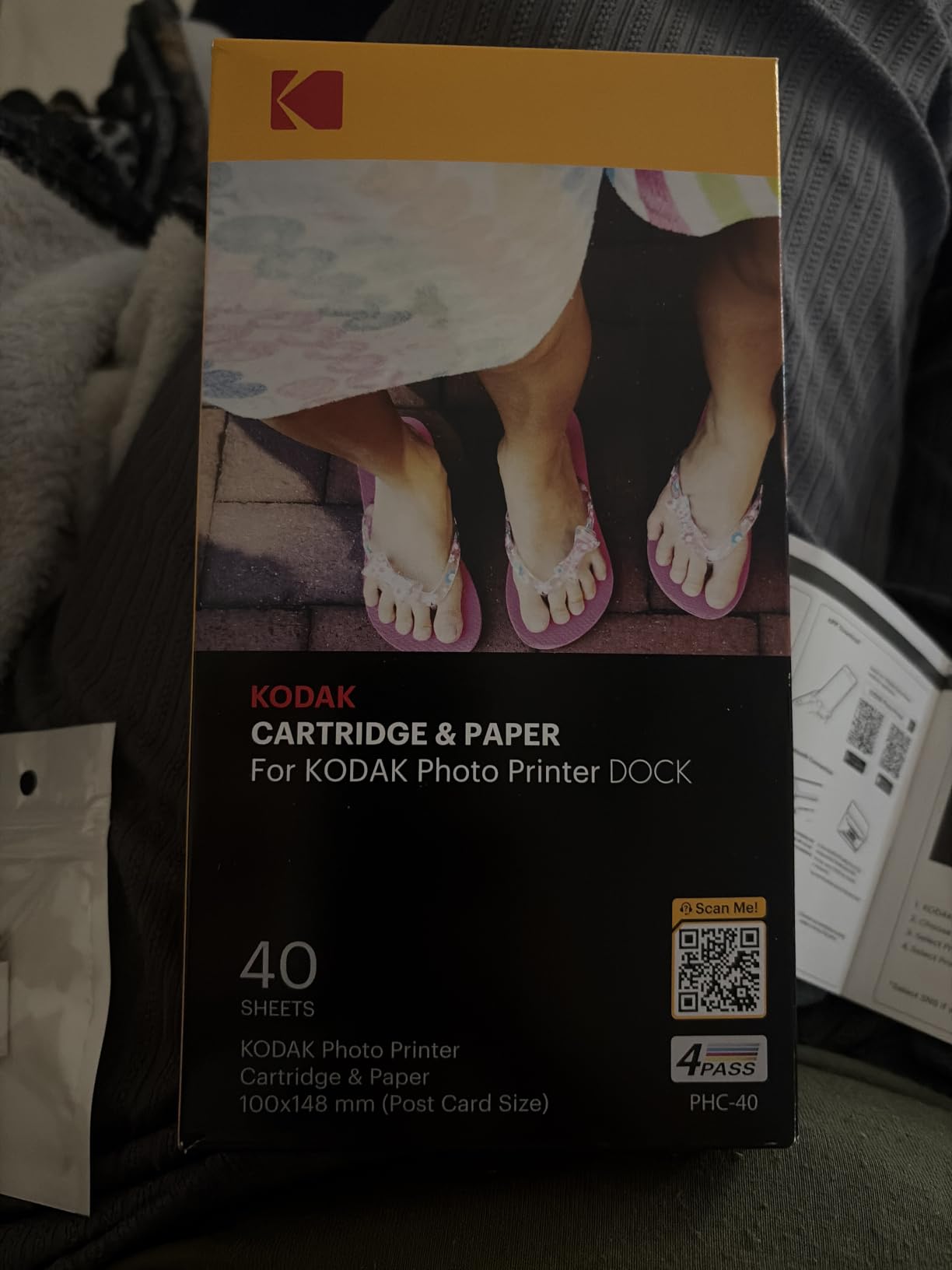 KODAK Dock Plus 4x6 Photo Printer, Smartphone Docking, 4PASS, Bluetooth, iPhone & Android Compatible, Charge While Printing customer photo 2