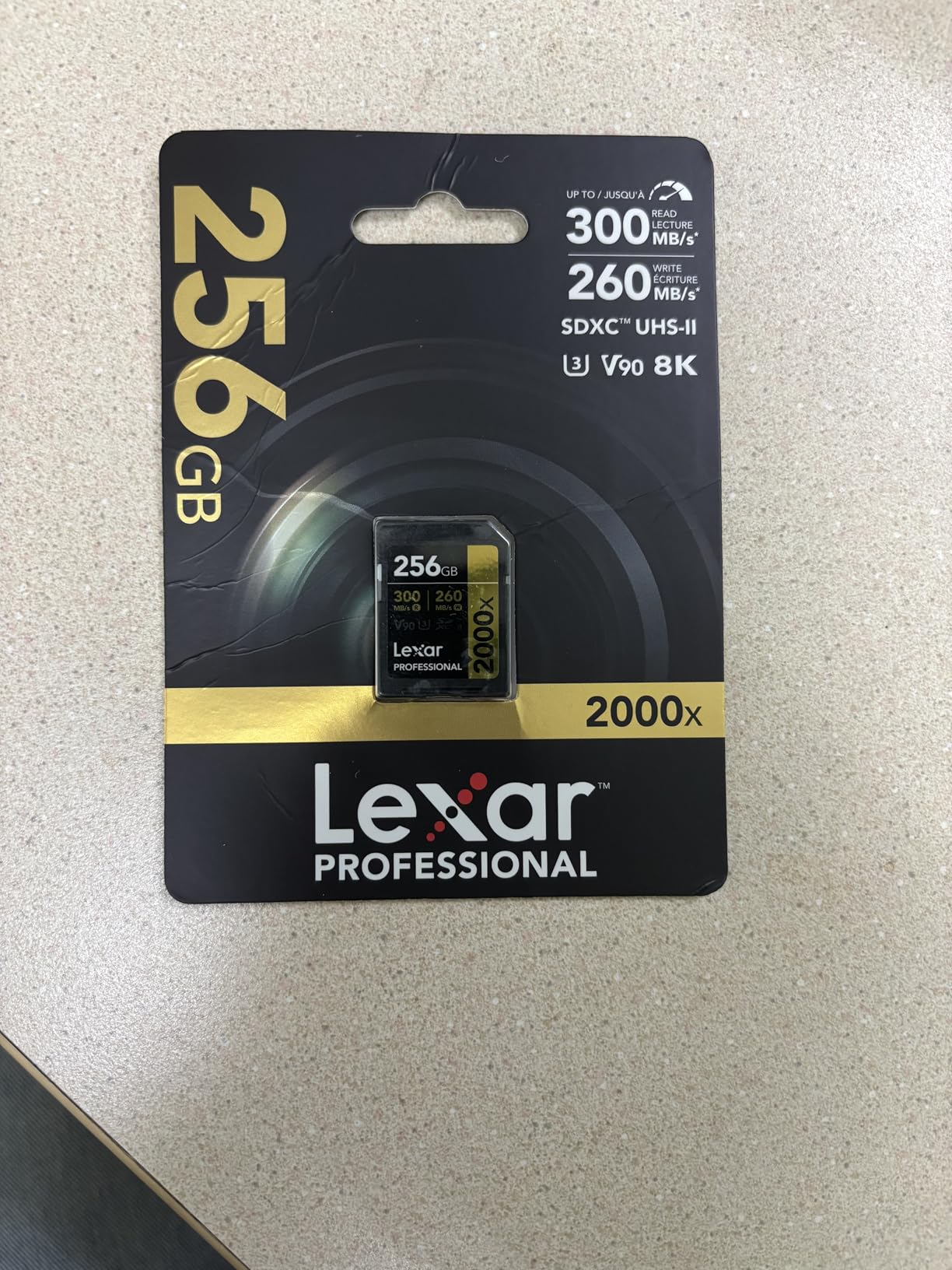 Lexar 64GB 2000x SD Memory Card, 300MB/s Read, 8K, V90, U3, UHS-II | Compatible w/ DSLR, Cinema-Quality Video Cameras, Backwards-compatible with UHS-I Devices, LSD2000064G-BNNNU customer photo 2